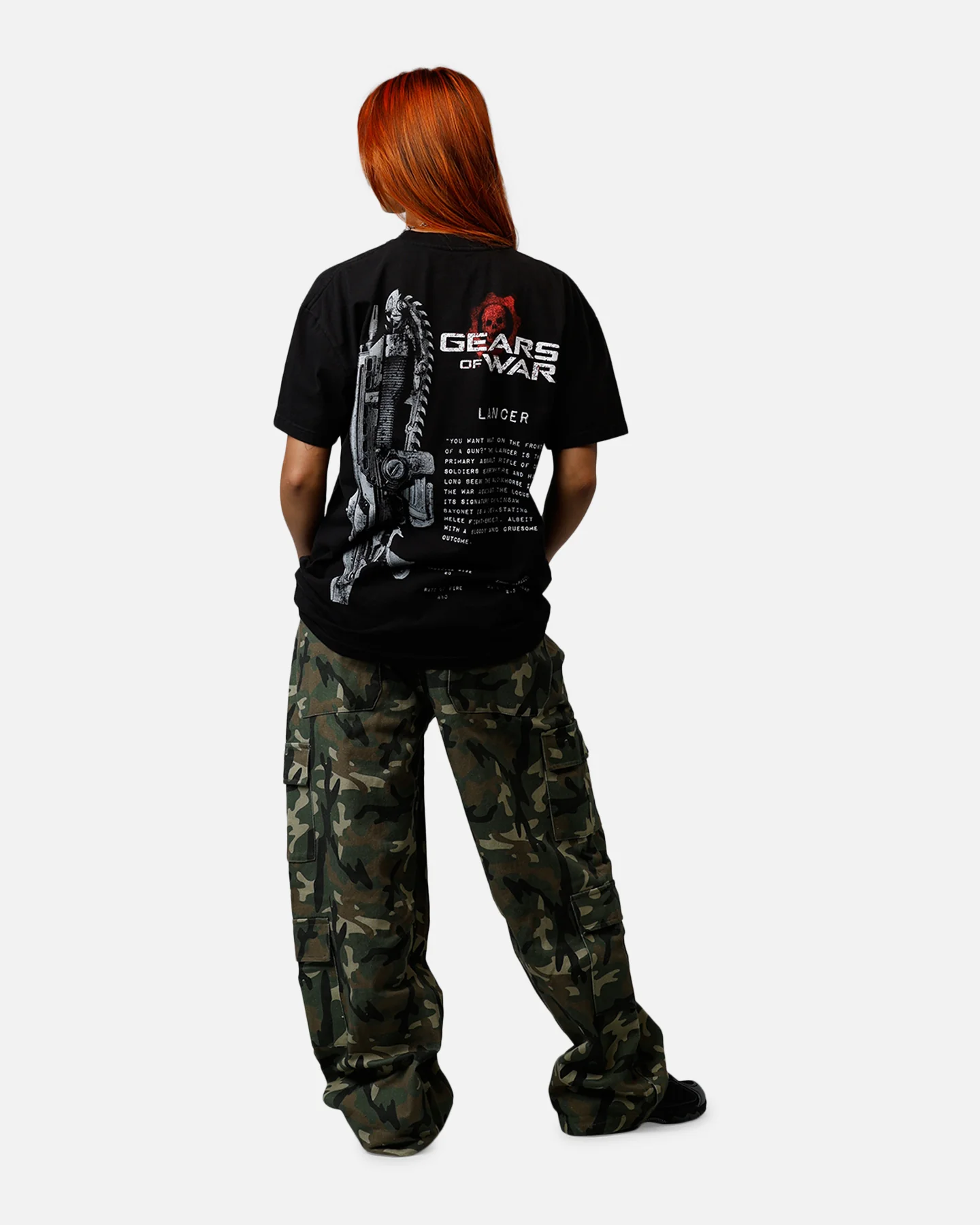 73Studio X Gears Of War Lancer T-Shirt Black