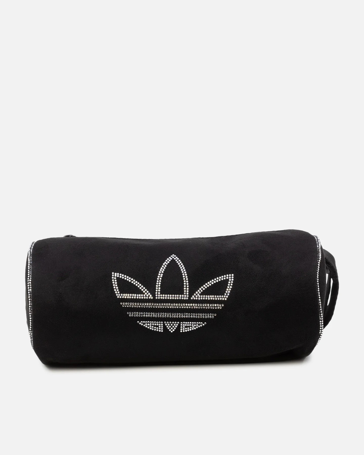 Adidas Rhinestones Fake Suede Mini Duffel Bag Black