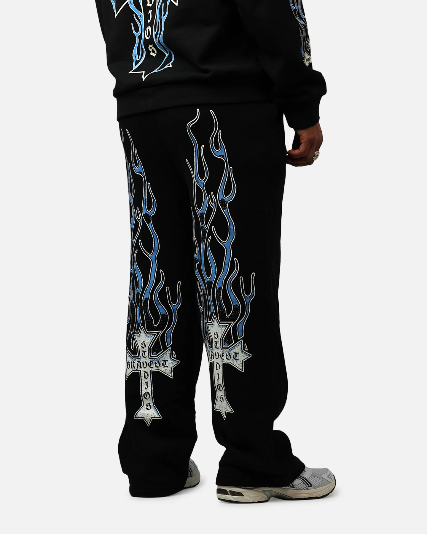 Bravest Eternal Sweatpants Black/Blue