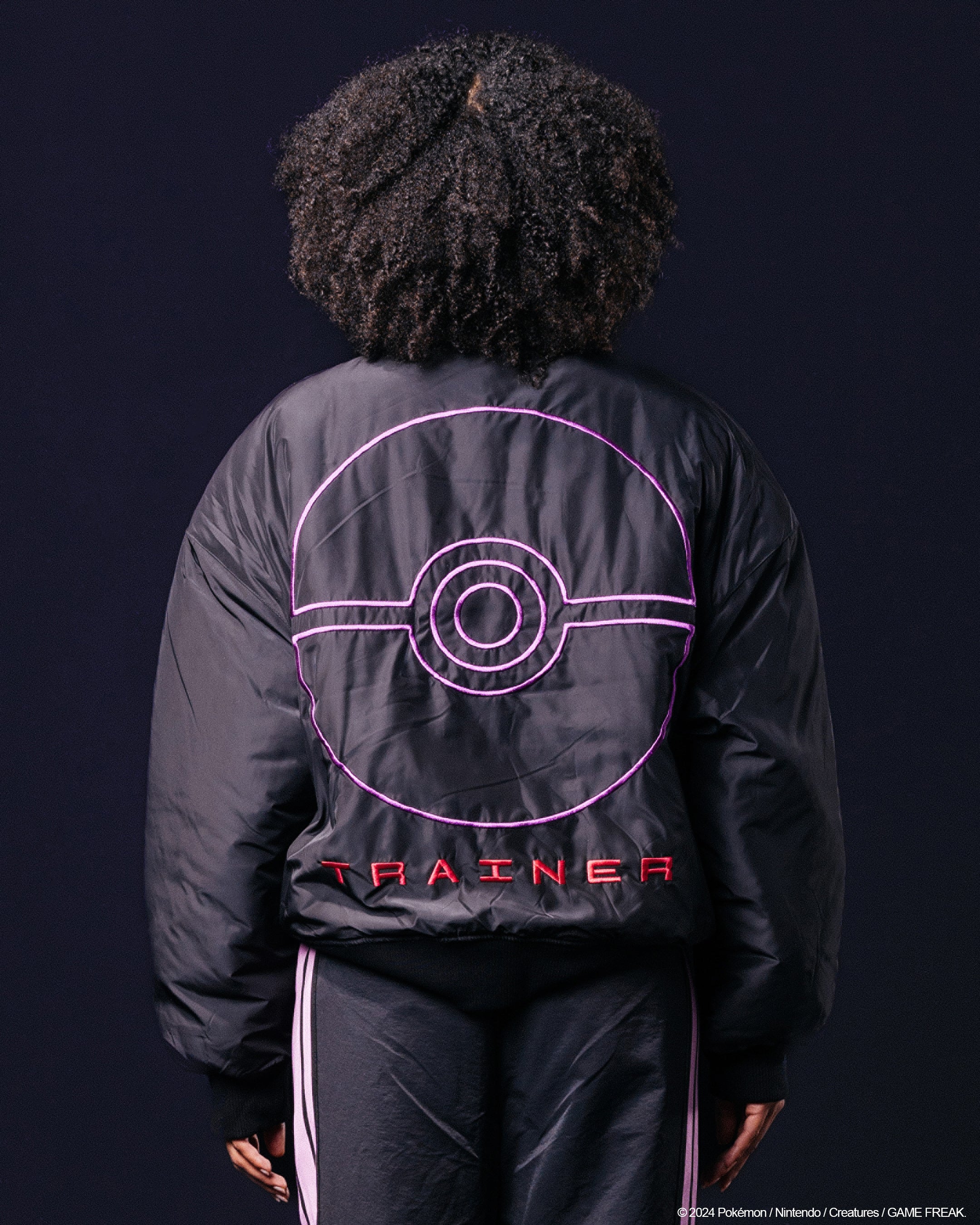Pokémon By Loiter Master Ball Bomber Jacket Black