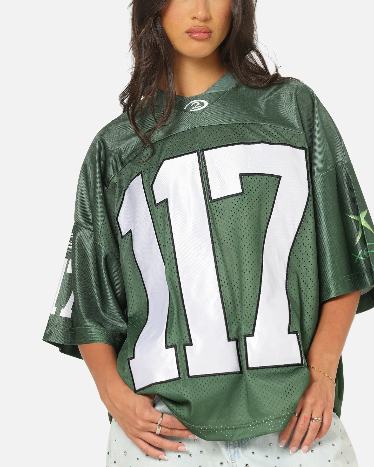 73Studio X Halo 2 Spartan 117 Football Jersey Forest Green
