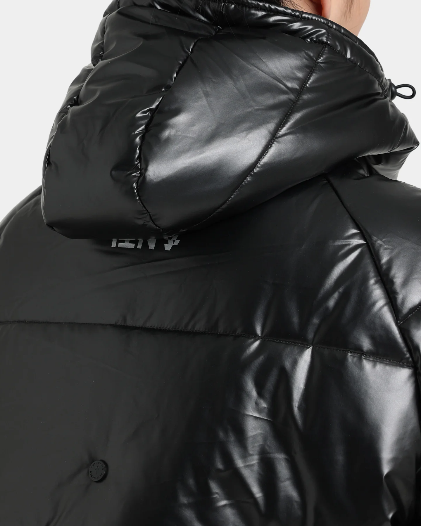 The Anti Order Anti Joy Technical Puffer Jacket Black/Silver