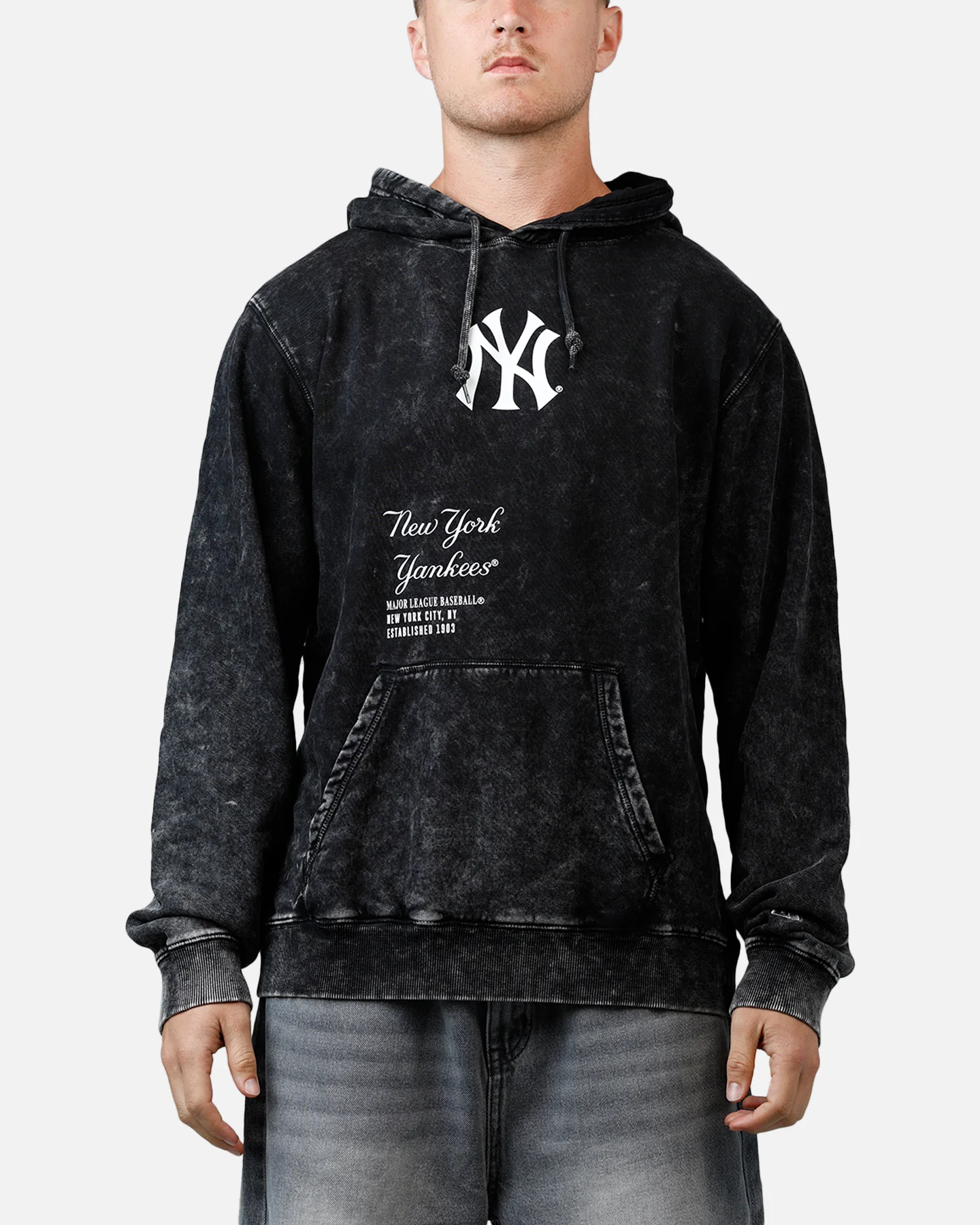 New Era New York Yankees Sport Night Hoodie Black