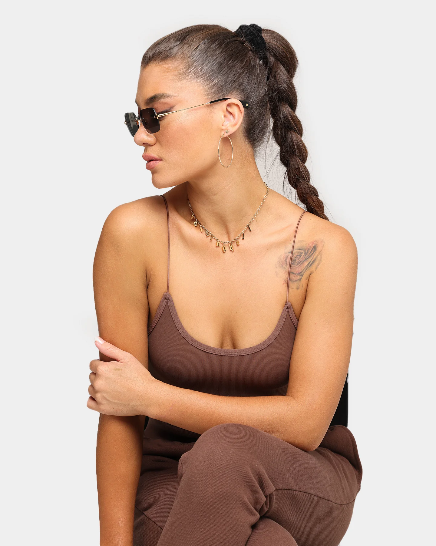 9FIVE Clarity Sunglasses Black/Gold