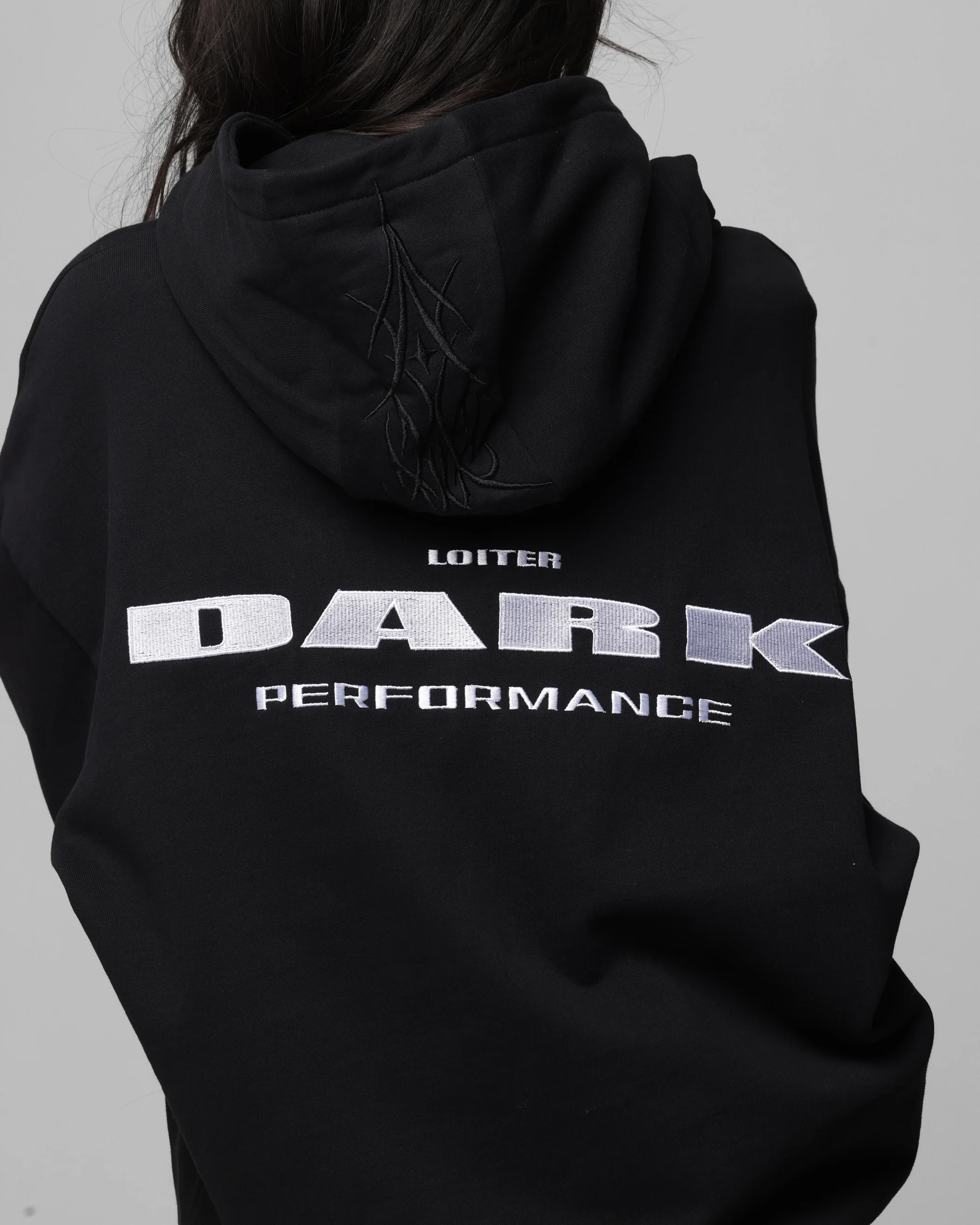 Loiter Blood Born Zip Hoodie Black