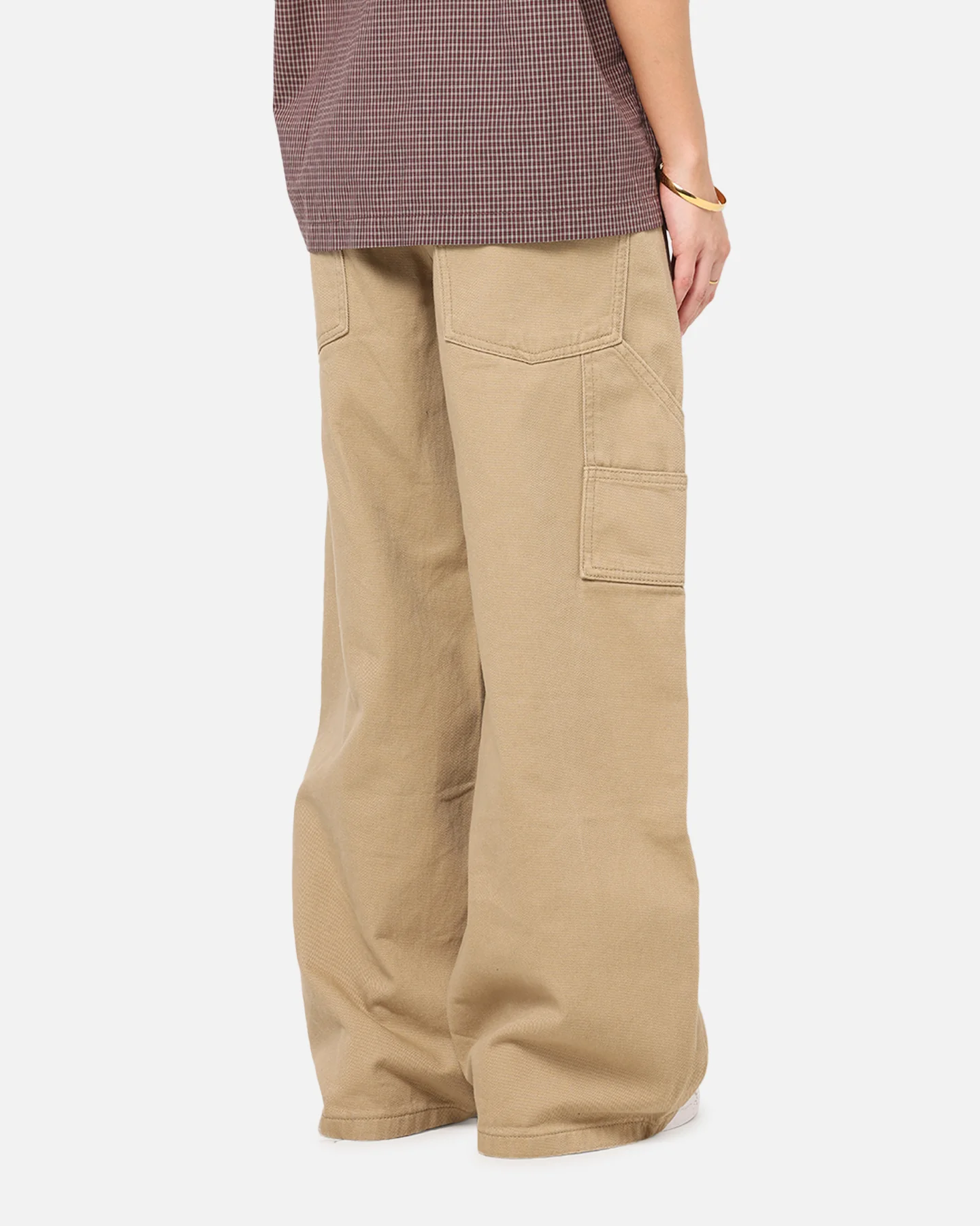 Carre Baggy Work Jeans Stone