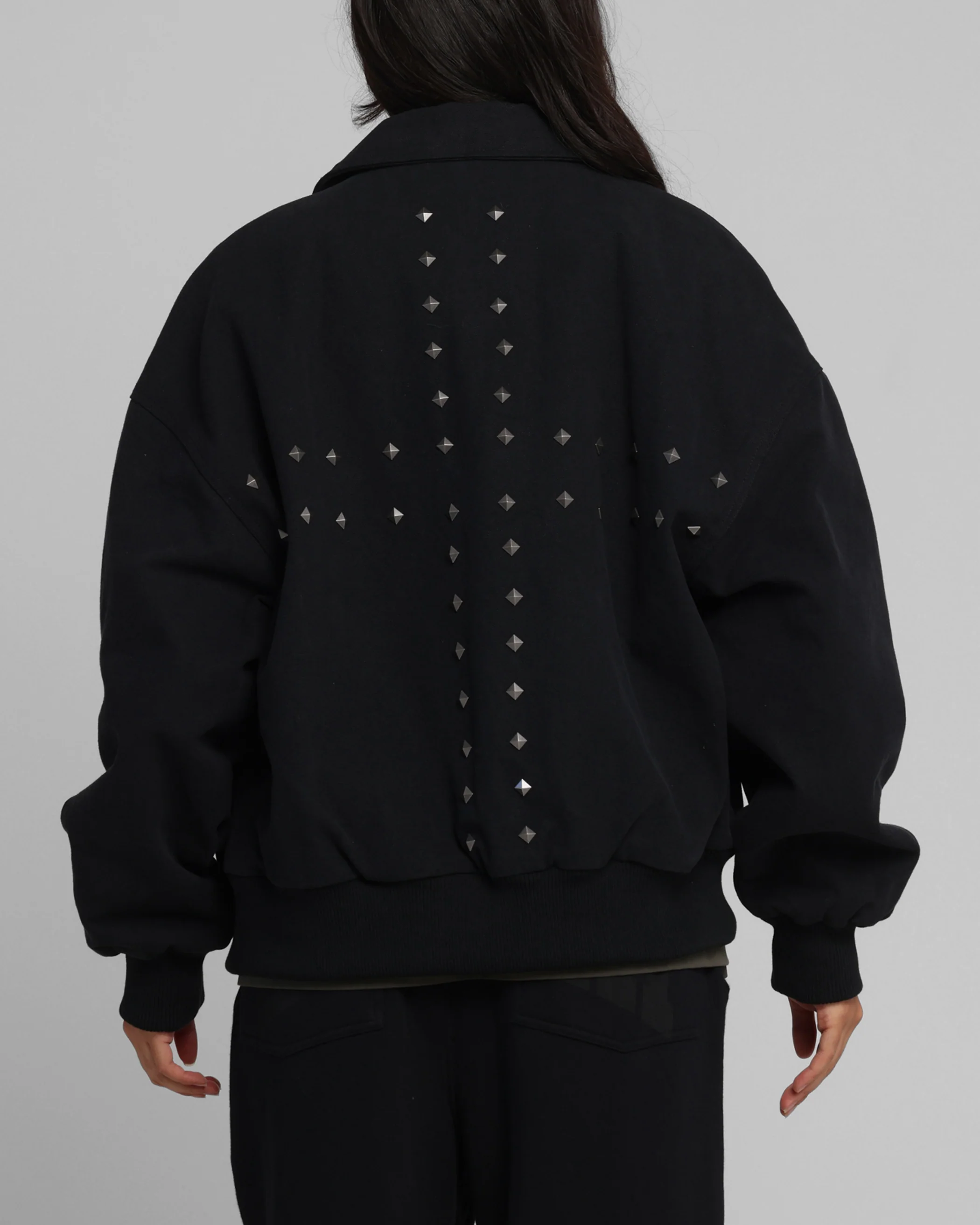 Loiter Chopper Work Jacket Washed Black