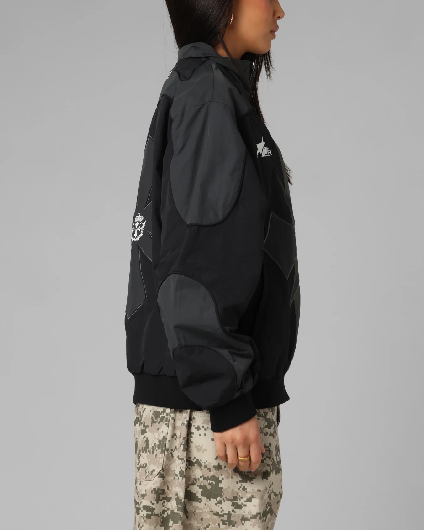 Loiter Club Classic Track Jacket Black