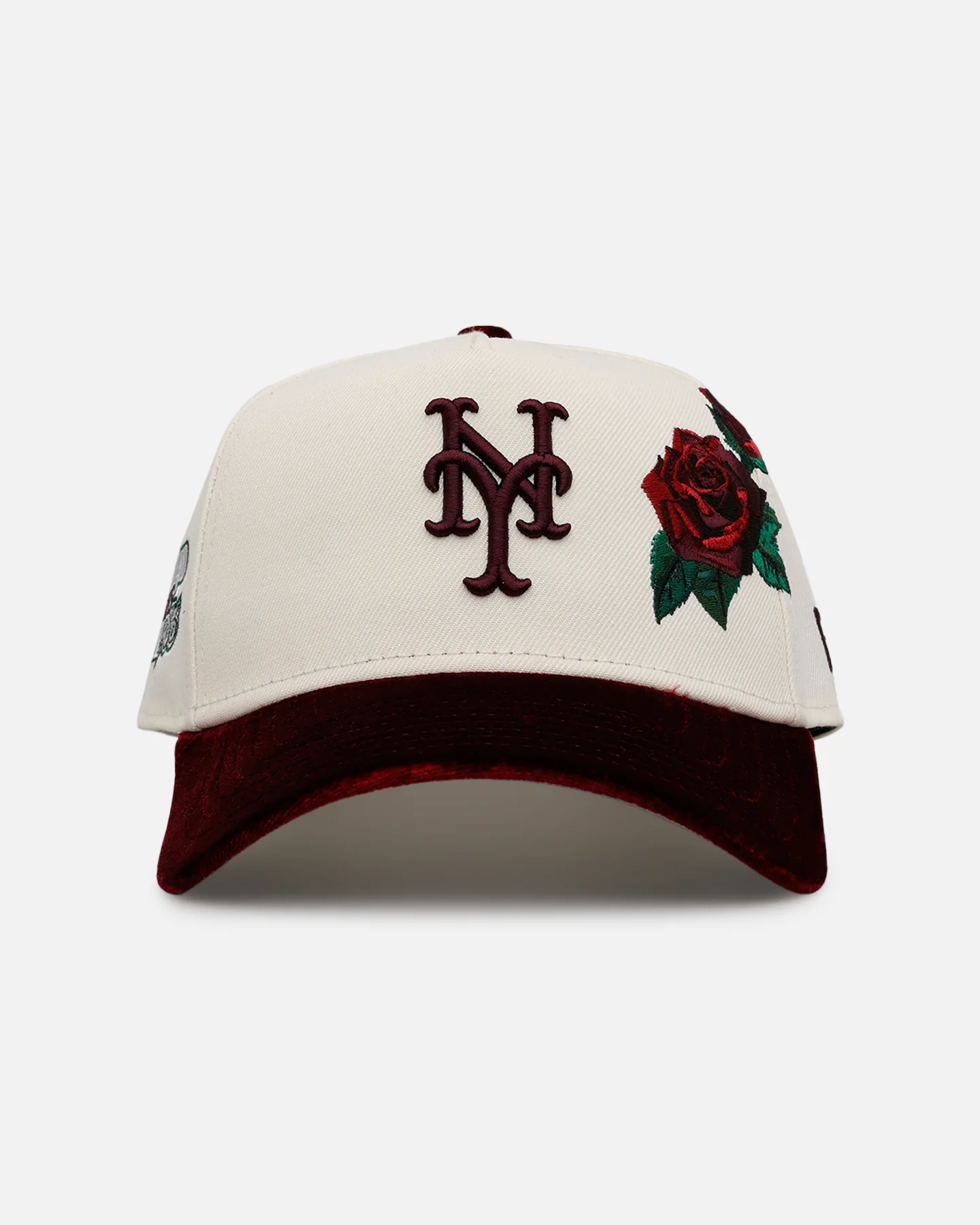 New Era New York Mets 'Velvet Roses' 9FORTY A-Frame Snapback Chrome