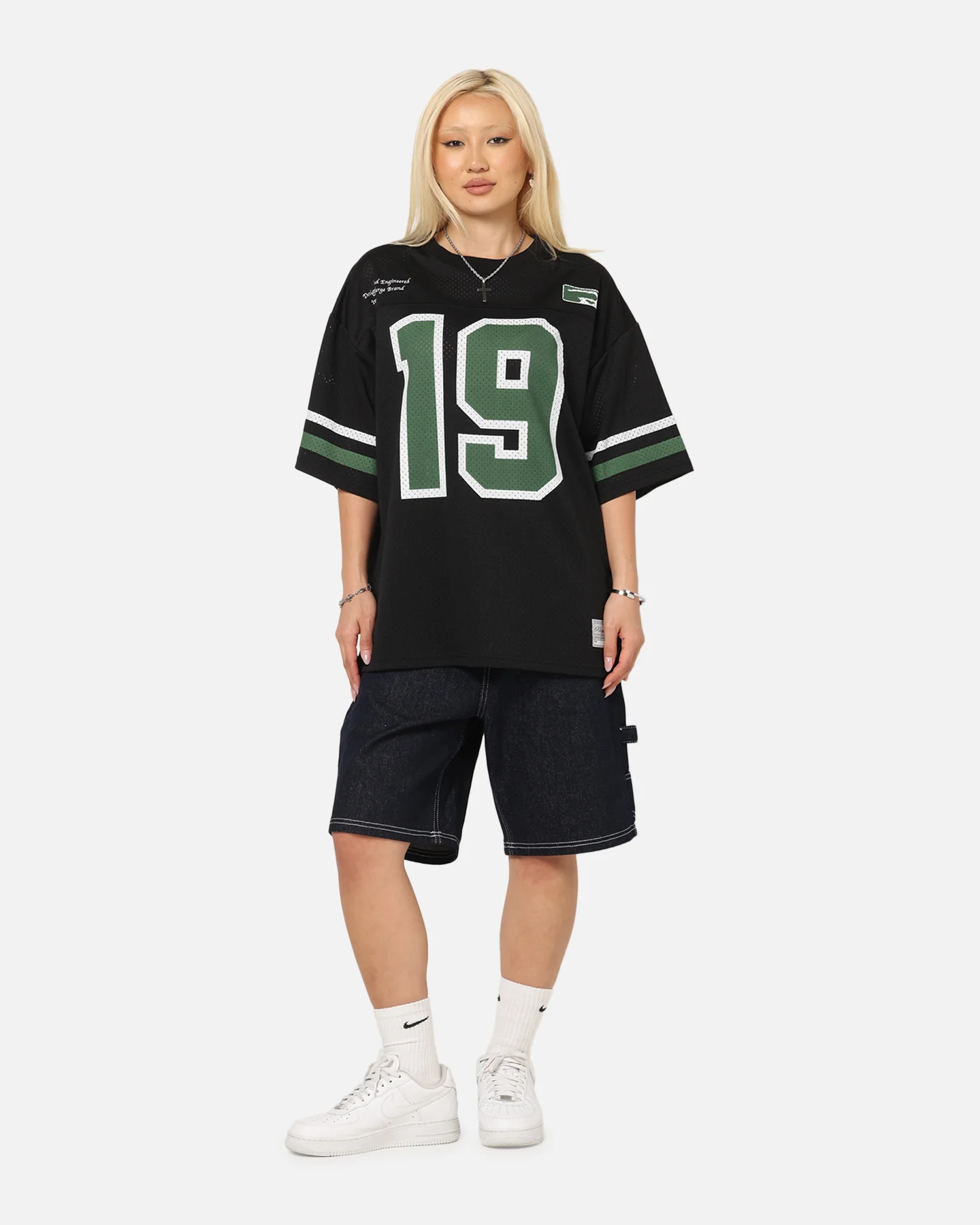 Carre Carpenter Jorts Indigo Denim