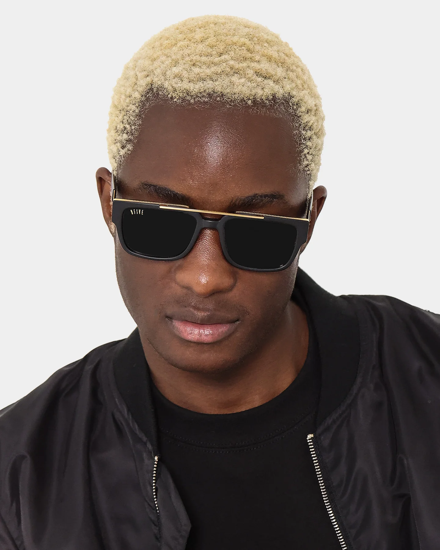 9FIVE 24 Sunglasses Matte Black/Gold