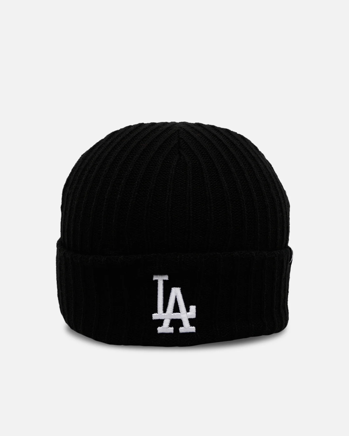 47 Brand Los Angeles Dodgers Harbor Cuff Knit Beanie Black
