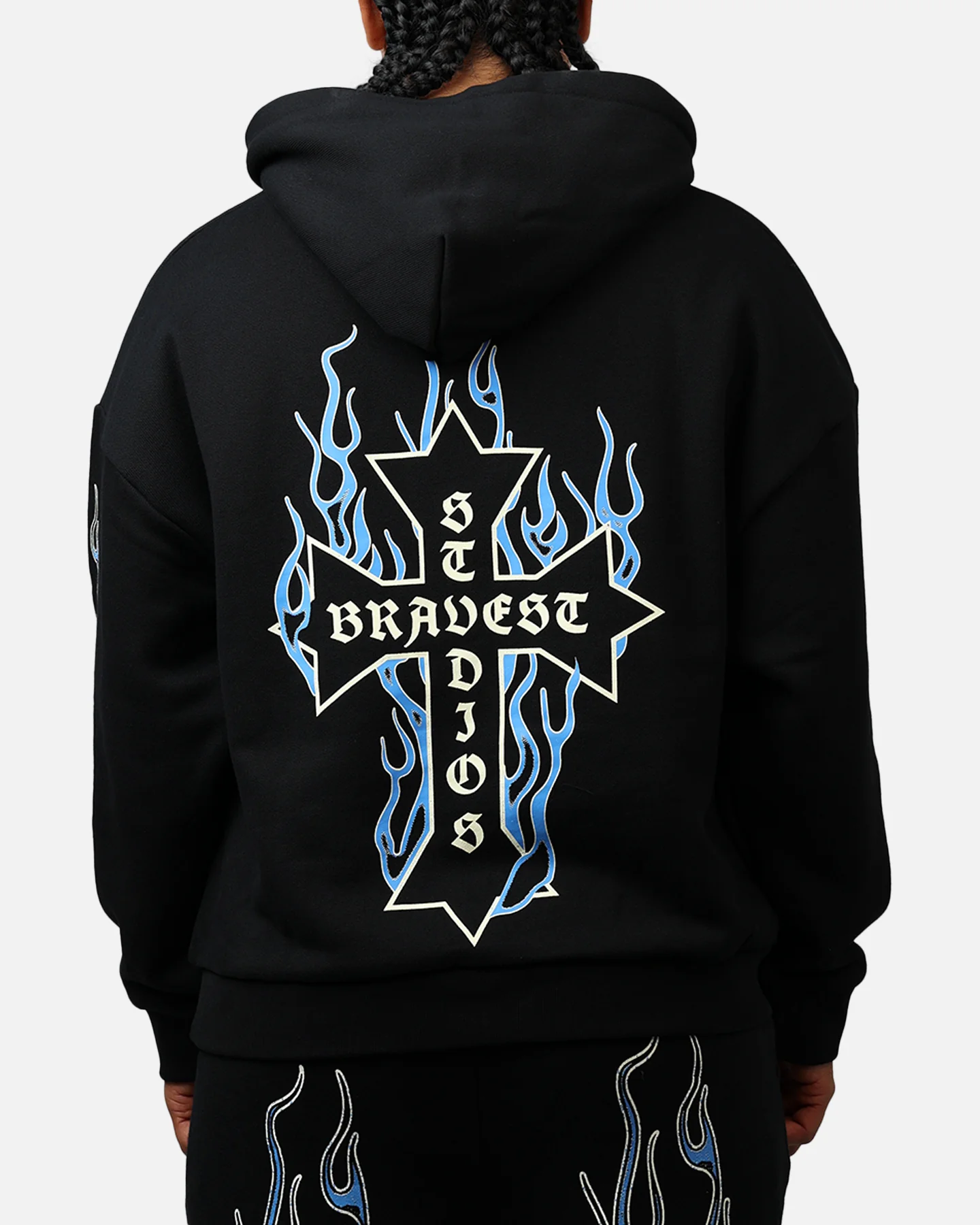 Bravest Eternal Hoodie Black/Blue