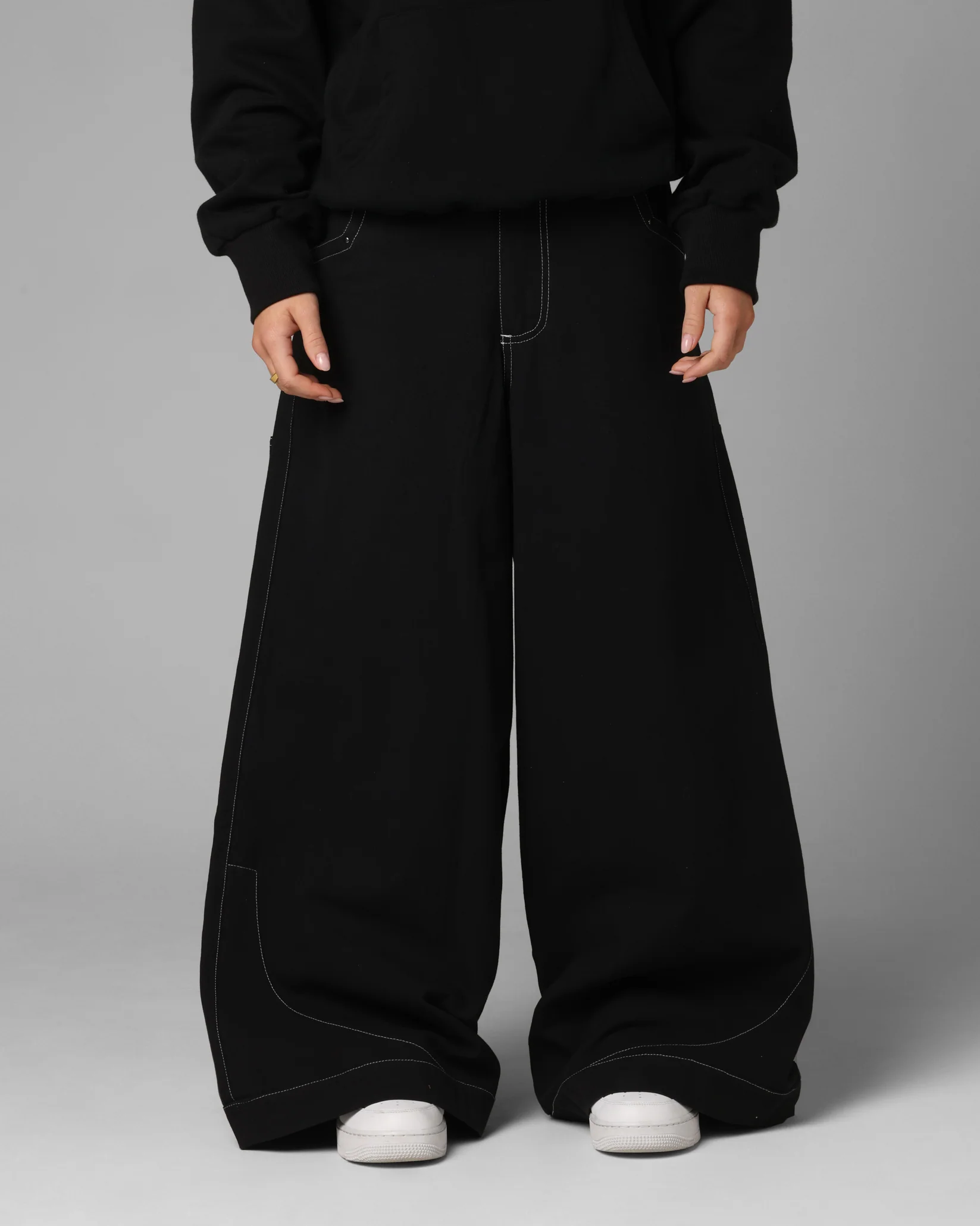 Loiter F-22 Raver Jeans Black