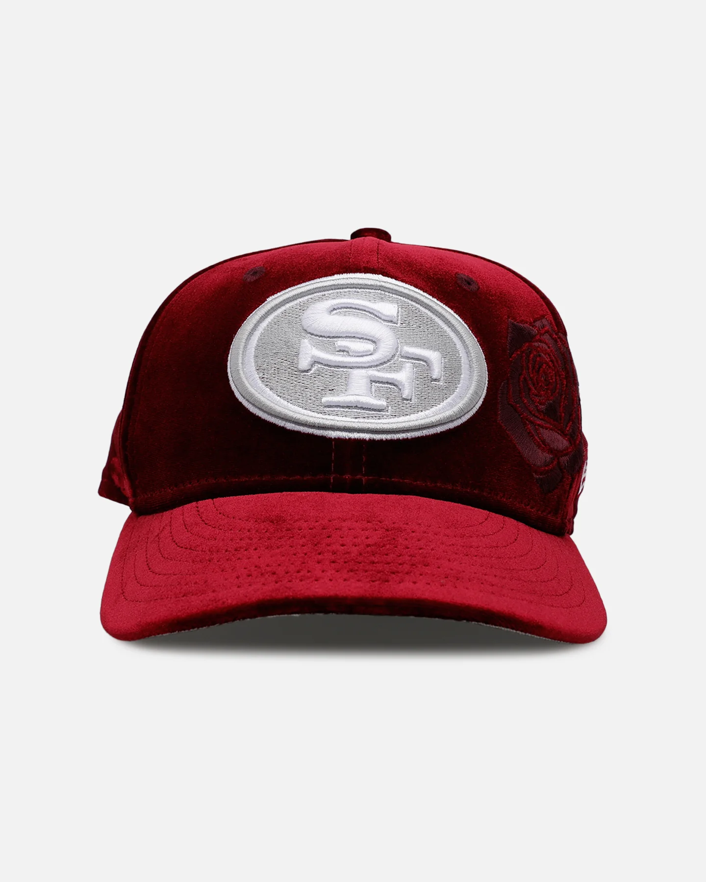 New Era San Francisco 49ers 'Velvet Roses' 59FIFTY Fitted Maroon