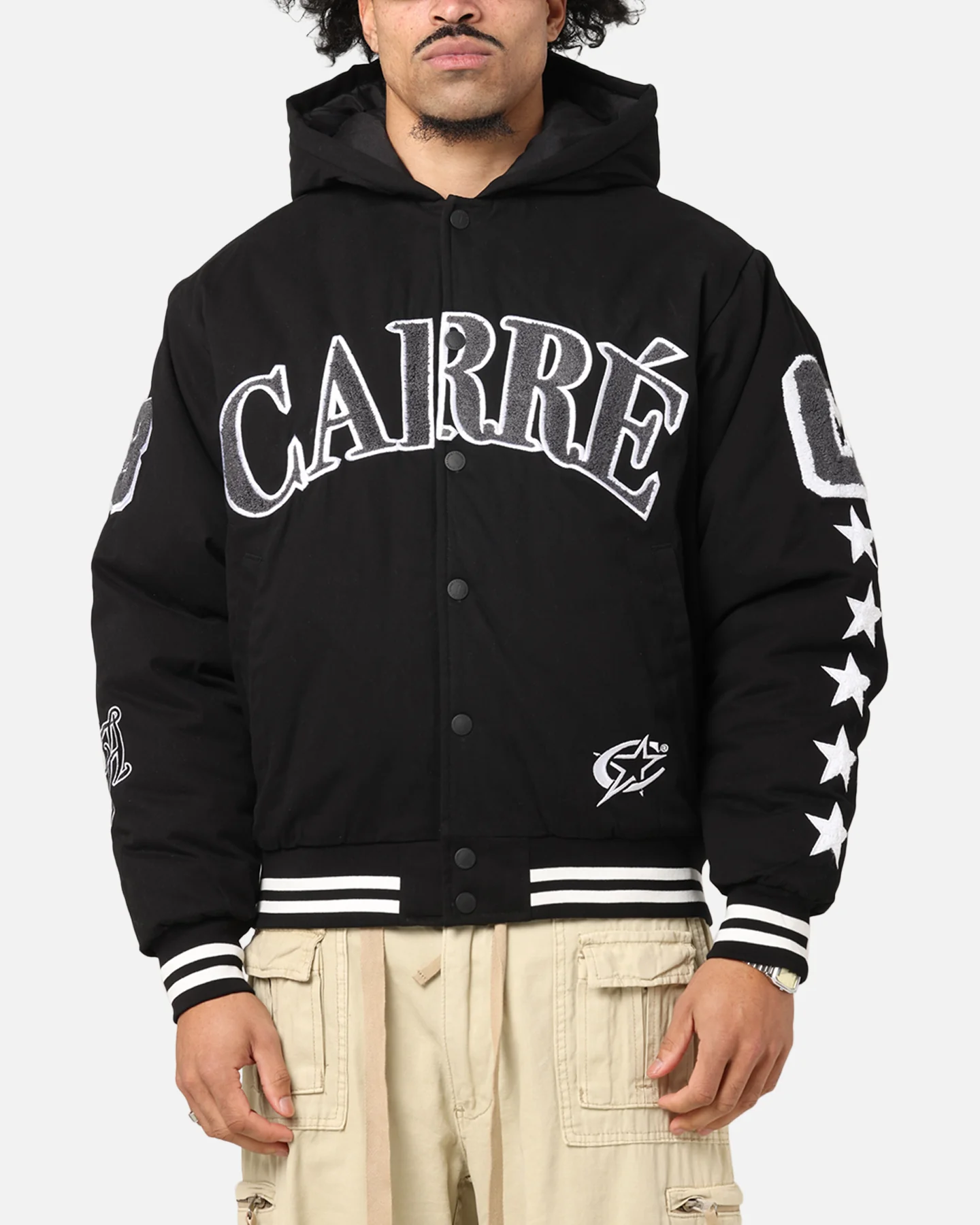 Carre C-Star Varsity Jacket Black