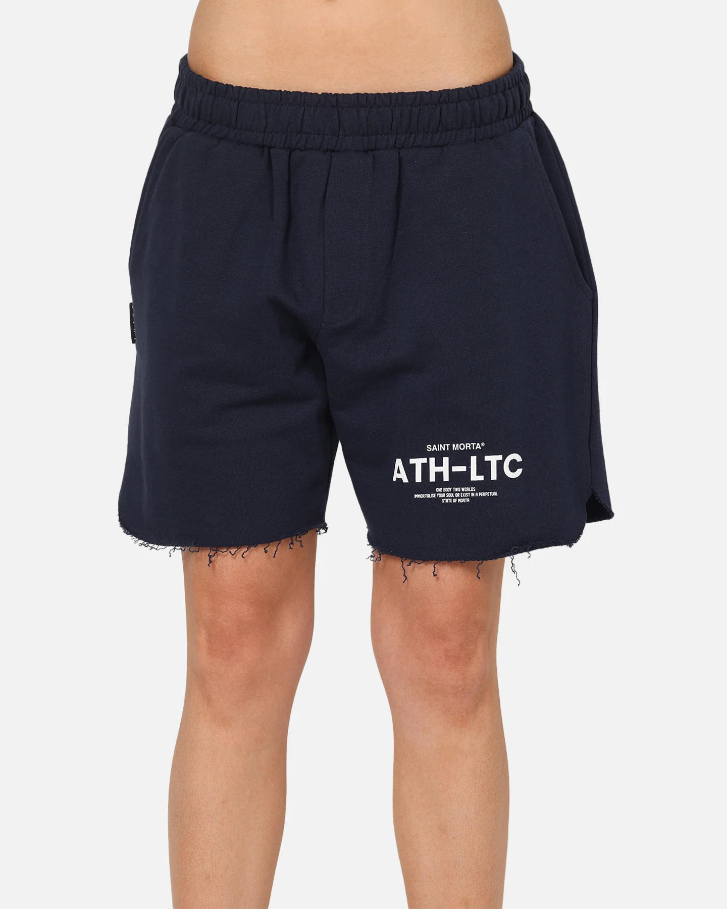 Saint Morta Athltc Sweat Shorts Dark Royal