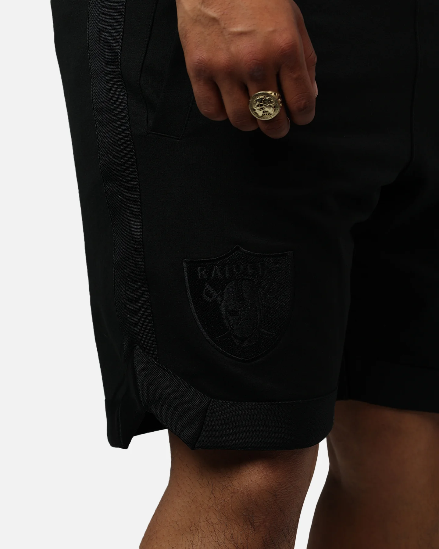 New Era Las Vegas Raiders Logo Select Shorts Black/Black