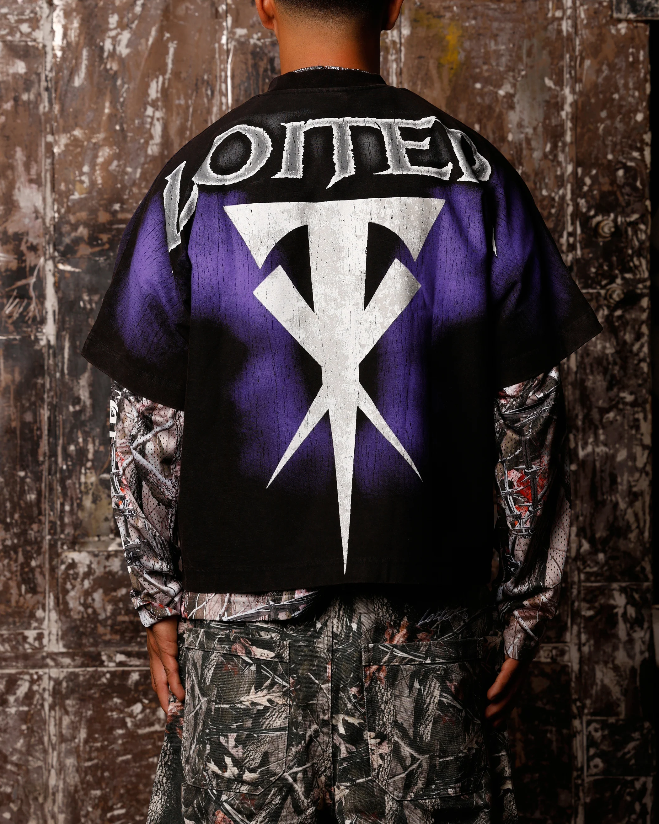 Loiter X WWE Undertaker Vintage T-Shirt Vintage Black