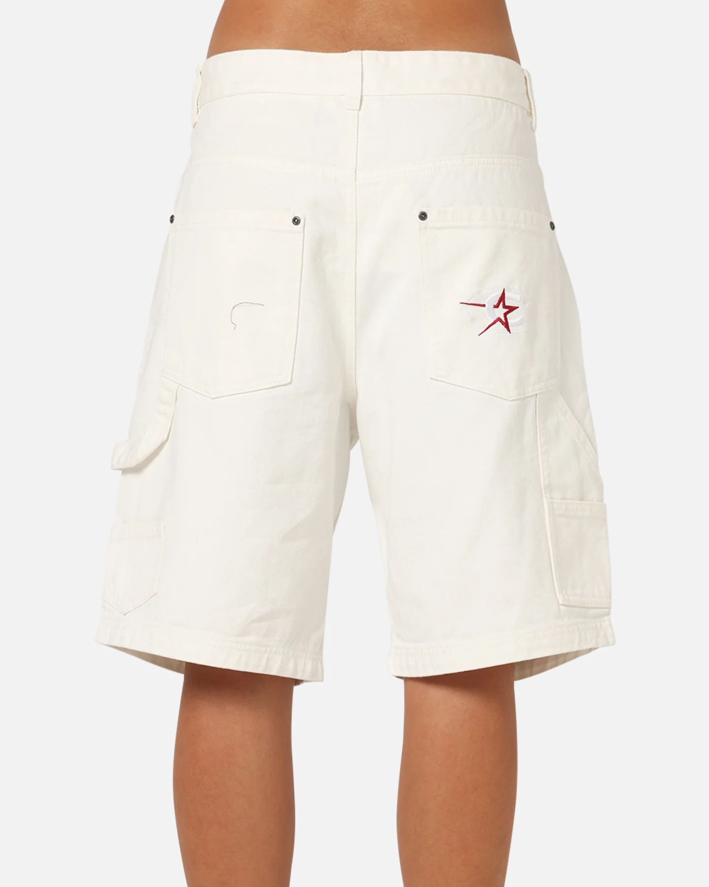 Carre Carpenter Jorts Off White