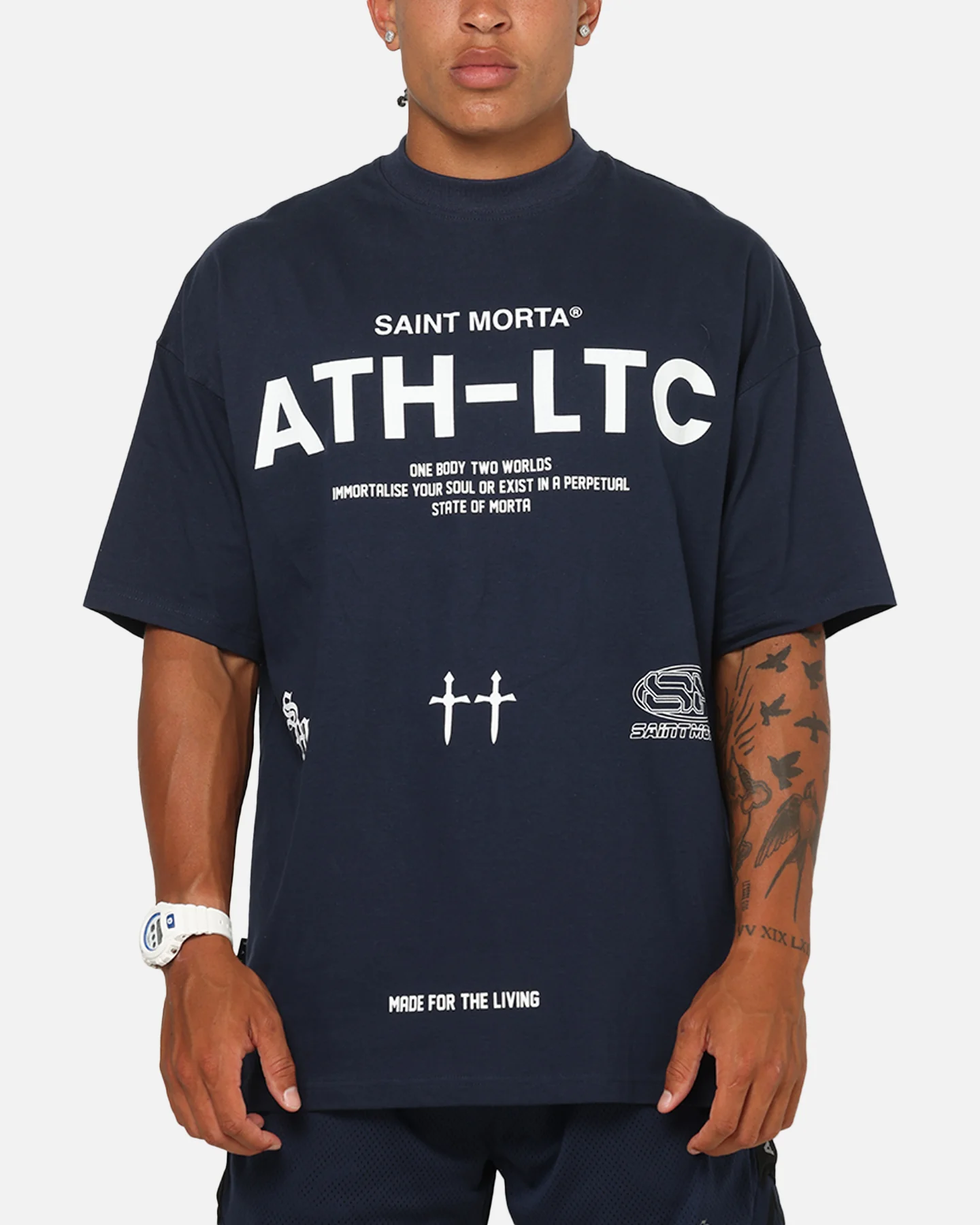 Saint Morta Athletc T-Shirt Dark Royal