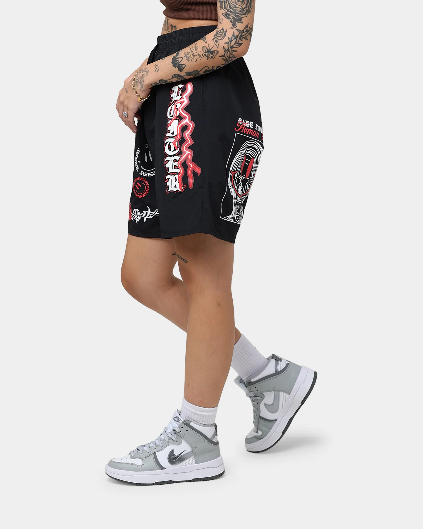 Loiter Hydra Shorts Black/Red