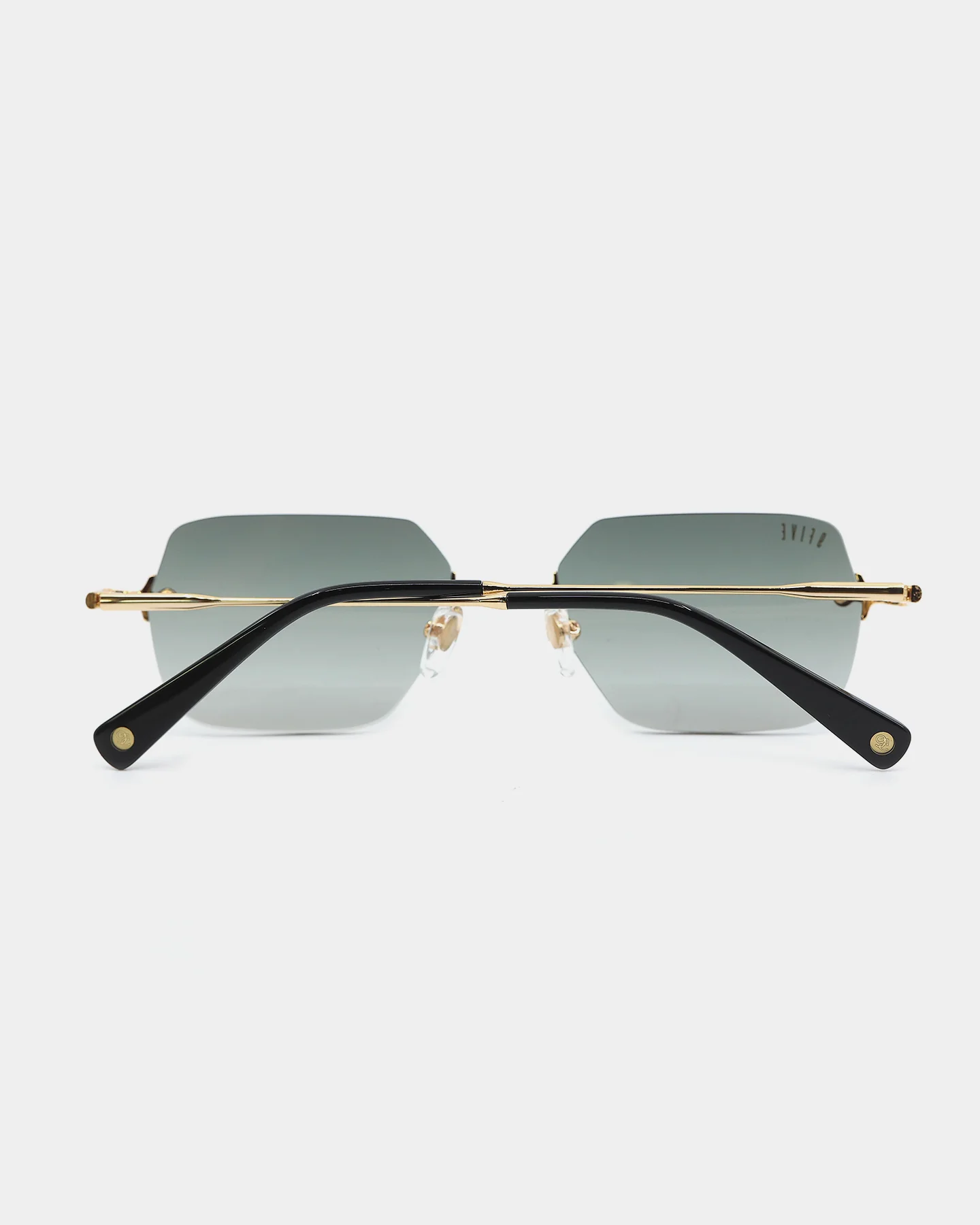 9FIVE Men's Clarity Gradient Sunglasses Black/Gold