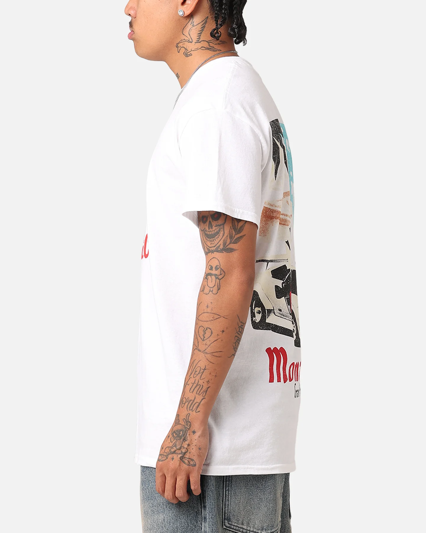 Goat Crew Monaco 1983 T-Shirt White