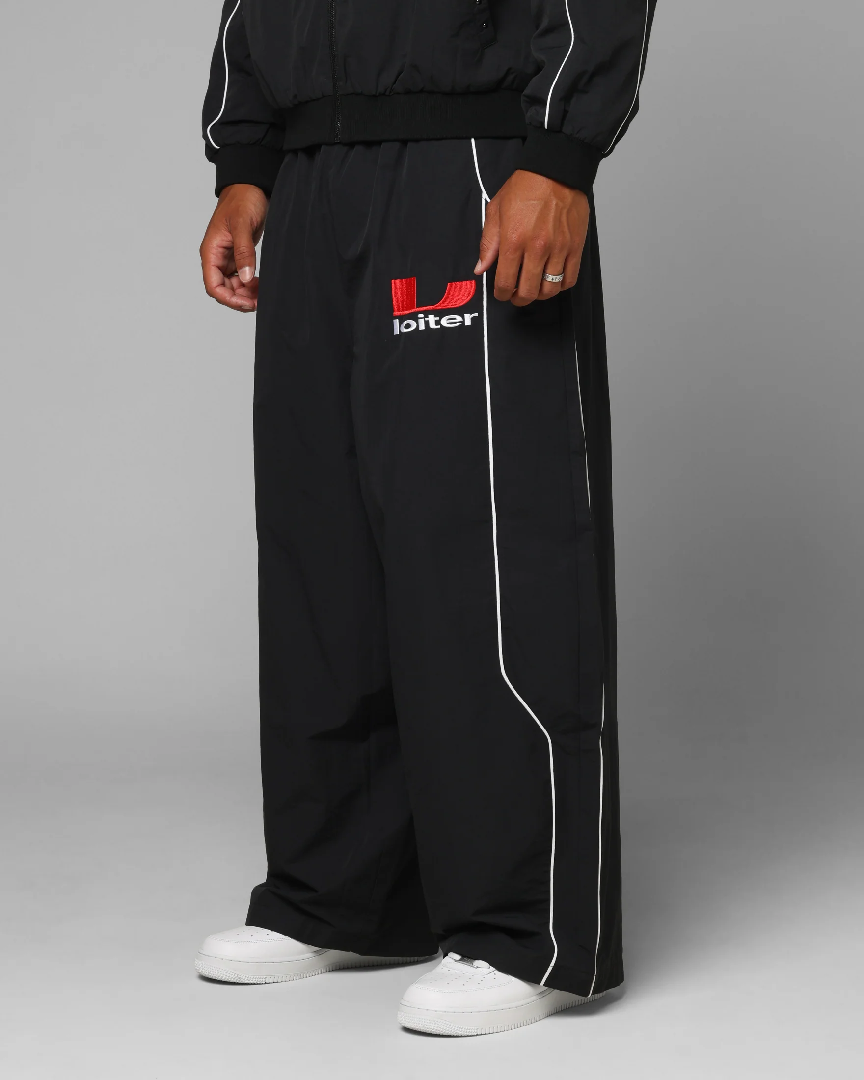 Loiter Imperial Trackpants Black