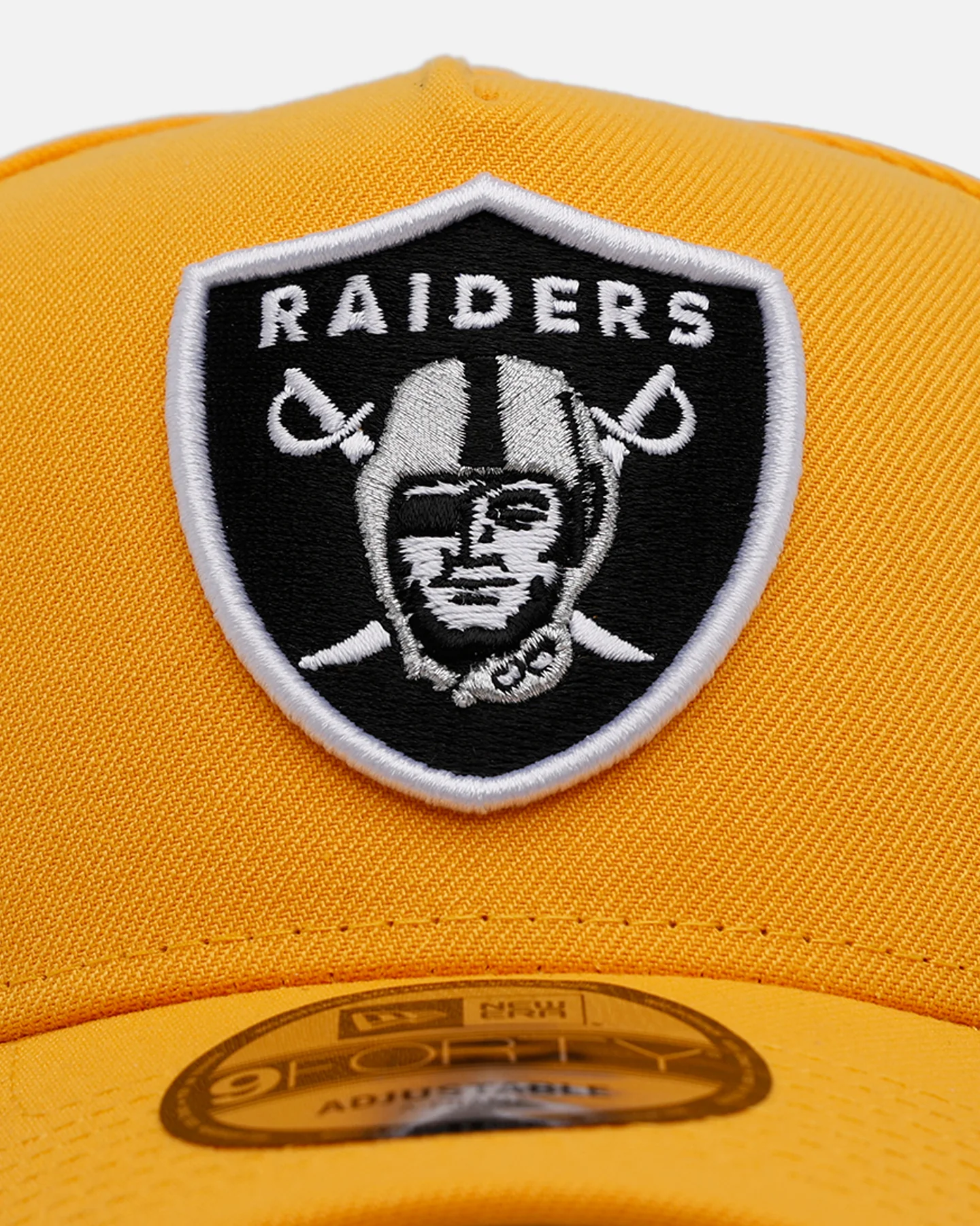 New Era Las Vegas Raiders 'Sunshine' 9FORTY A-Frame Snapback Canary