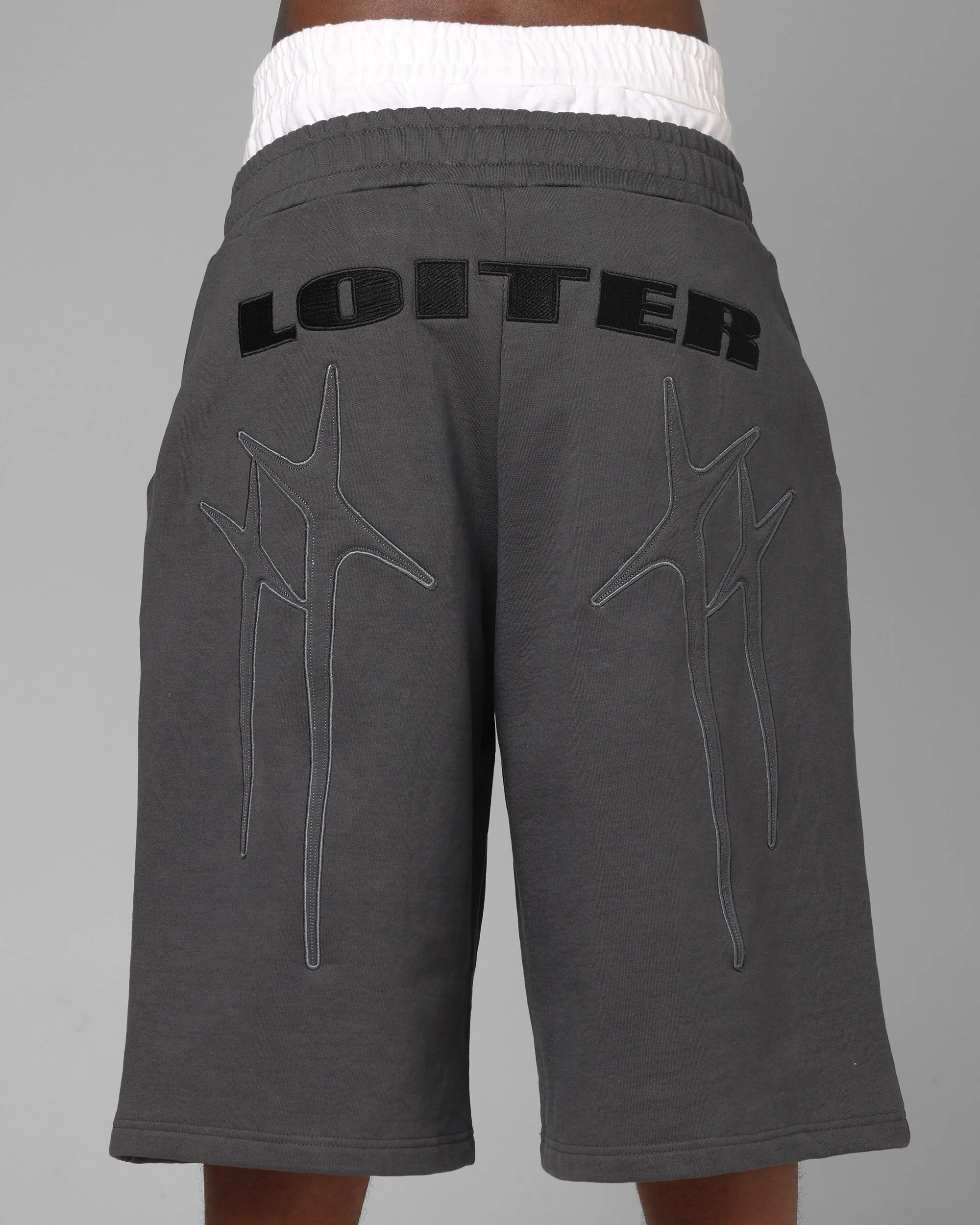 Loiter World Cup Shorts Charcoal