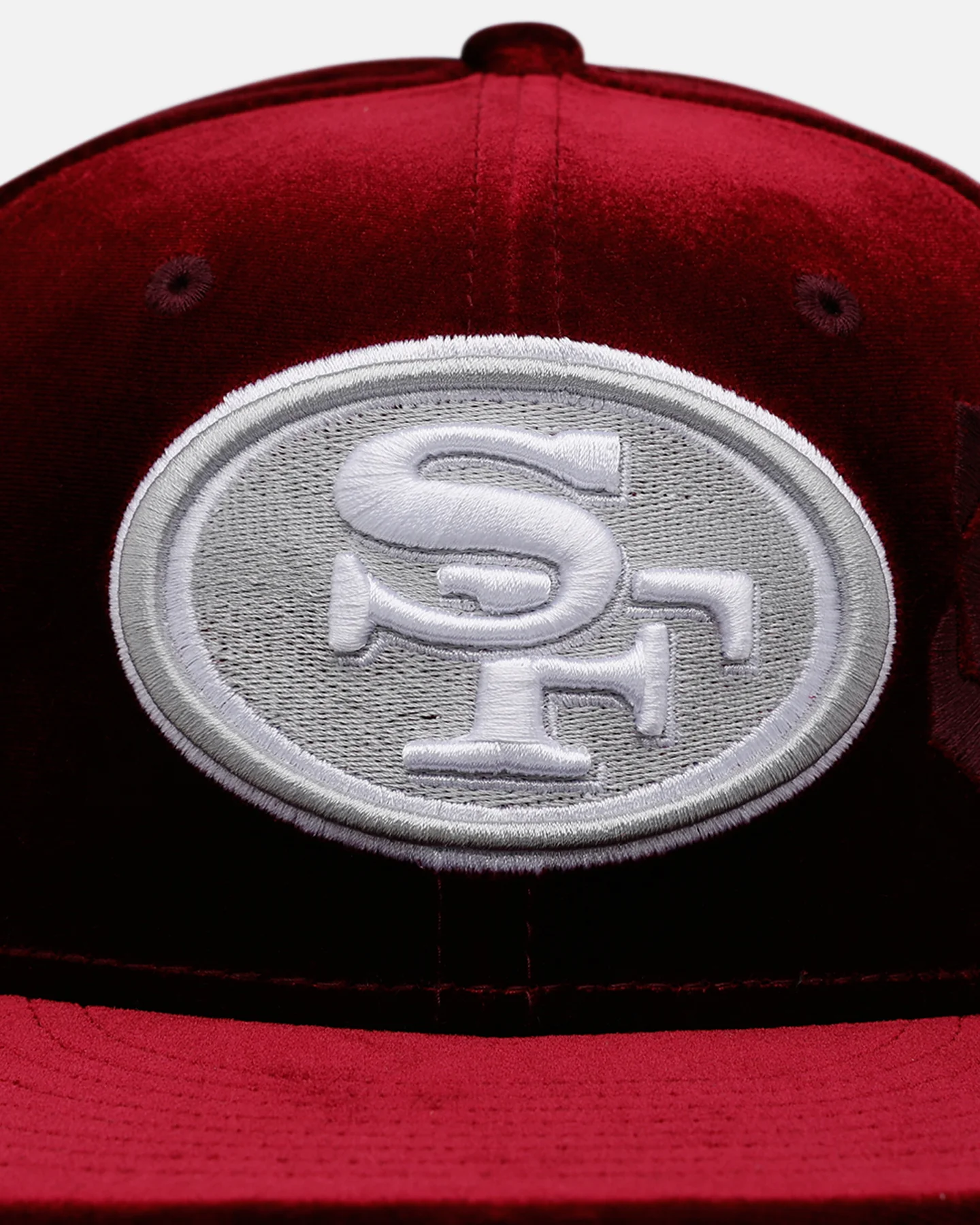 New Era San Francisco 49ers 'Velvet Roses' 59FIFTY Fitted Maroon