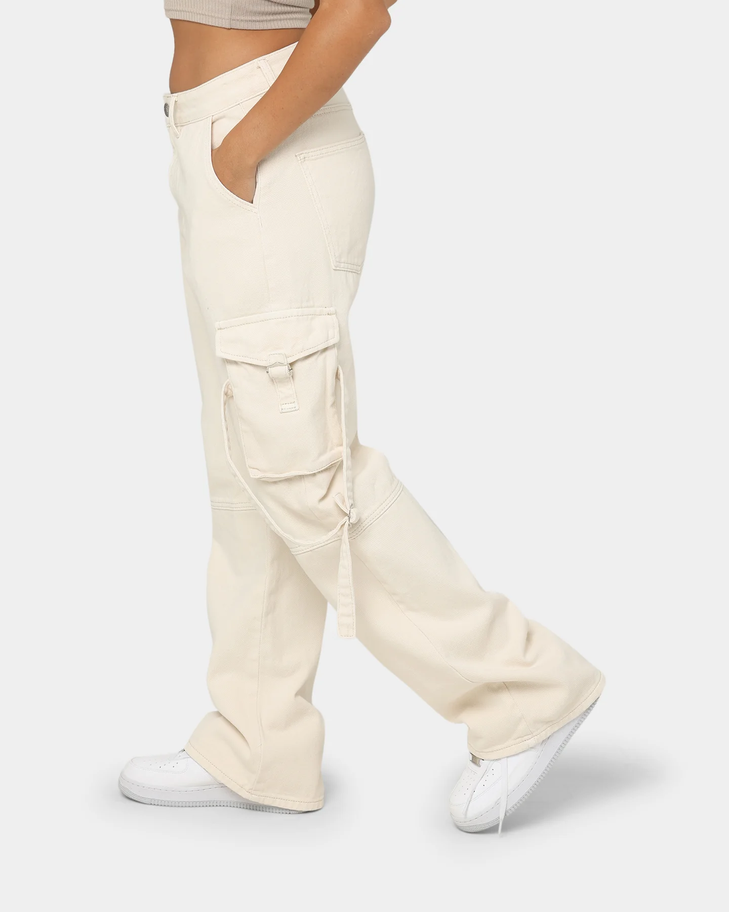 XXIII Ibernia Boyfriend Cargo Pants Bone
