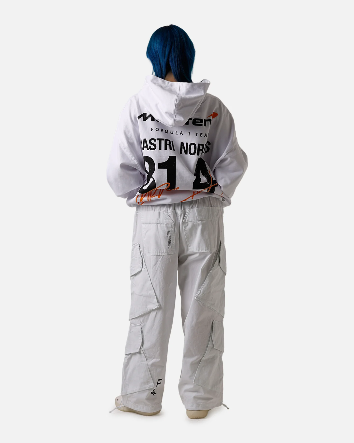 Culture Kings X Mclaren 'Las Vegas Grand Prix 2024' Piastri And Norris Hoodie White