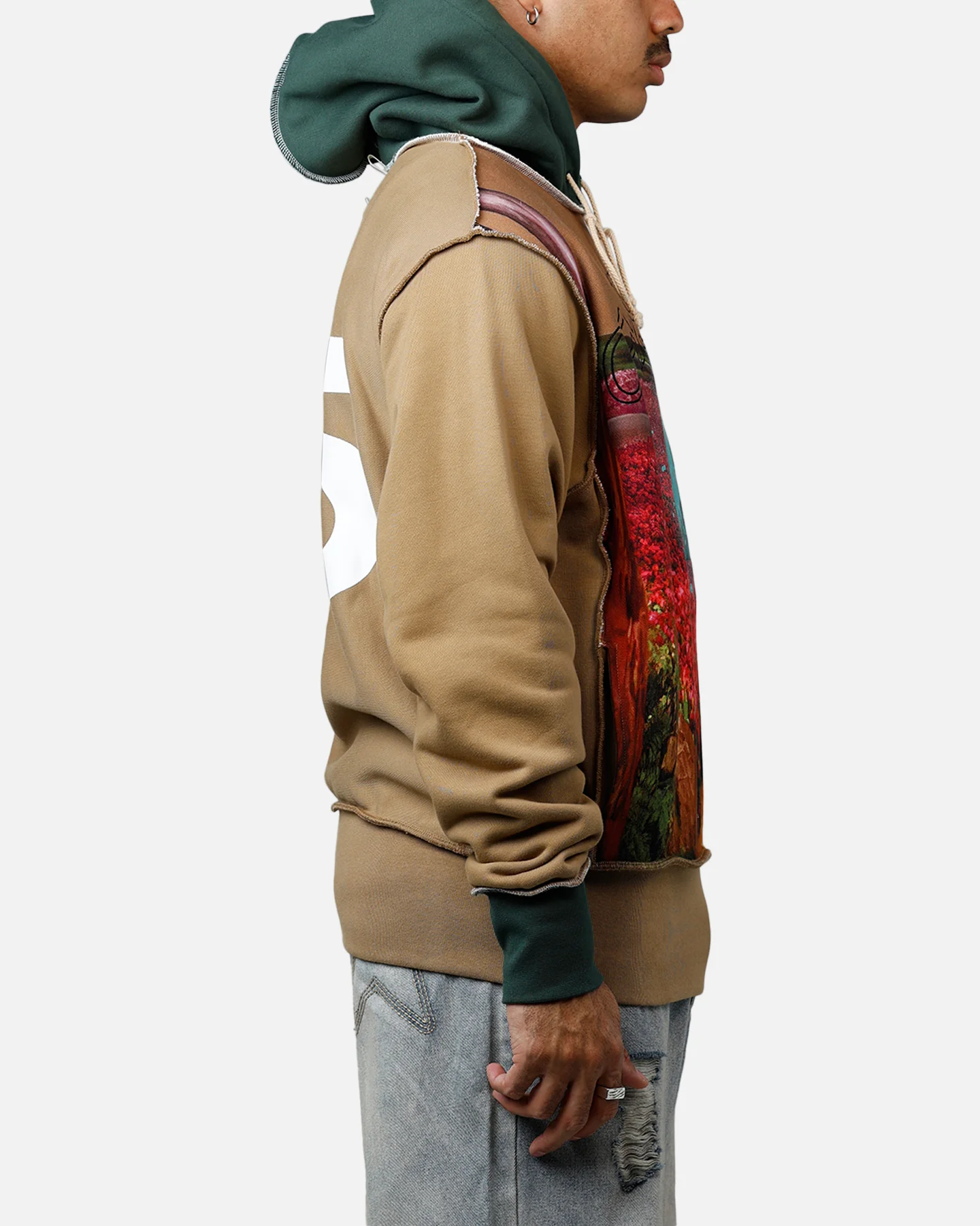 ABC Birthstone Hoodie Light Brown