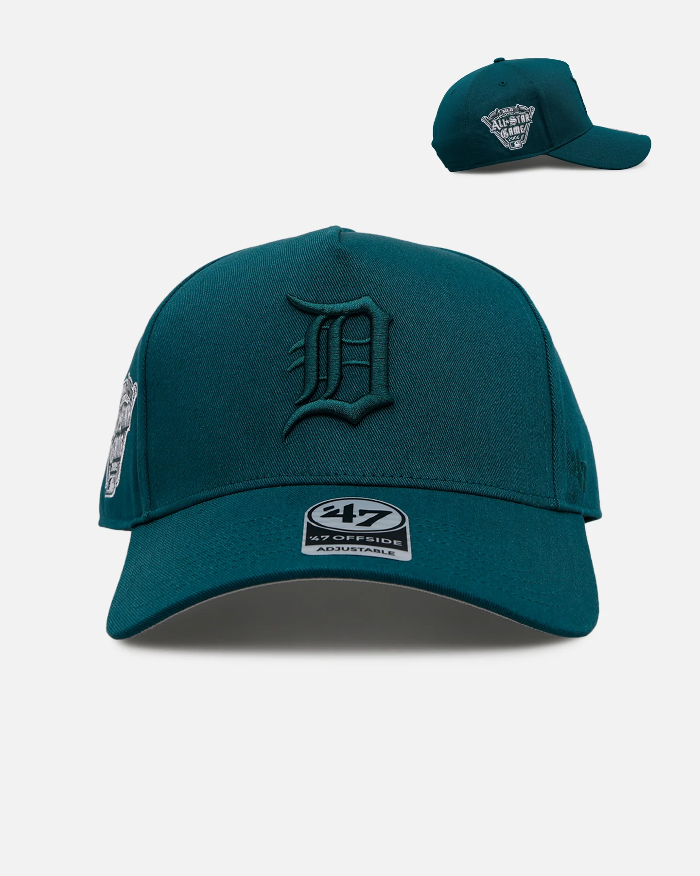 47 Brand Detroit Tigers 'Pacific Green' 47 Offside Snapback Pacific Green