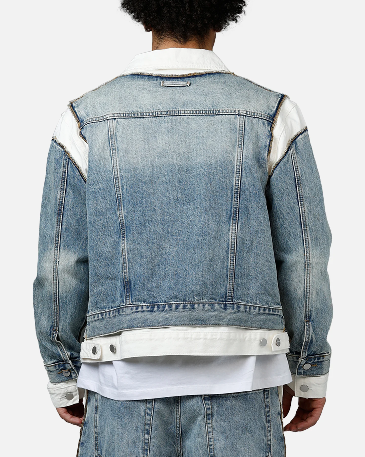 MNML Border GN8 Jacket Blue/White