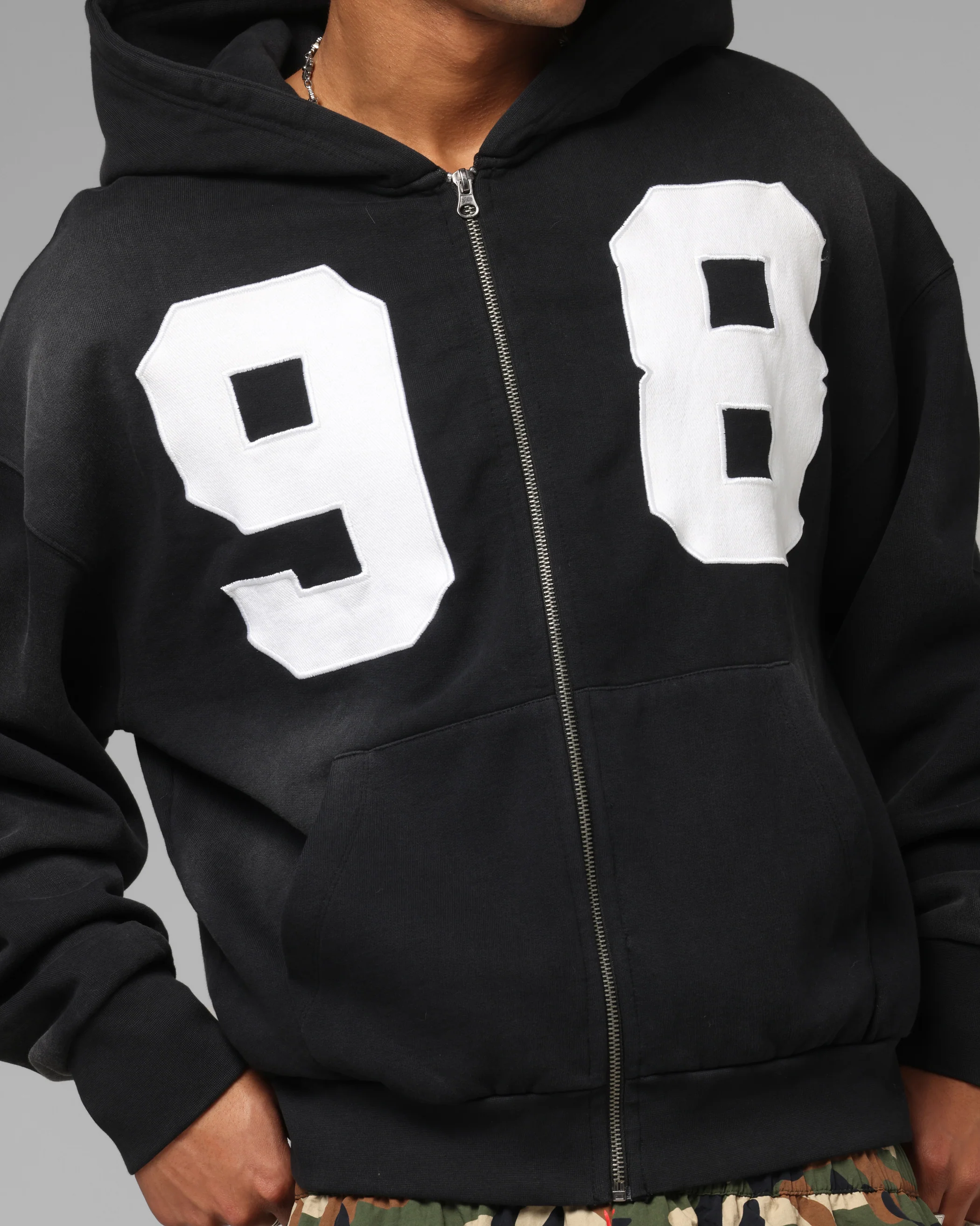 Loiter Cosmos Hoodie Washed Black