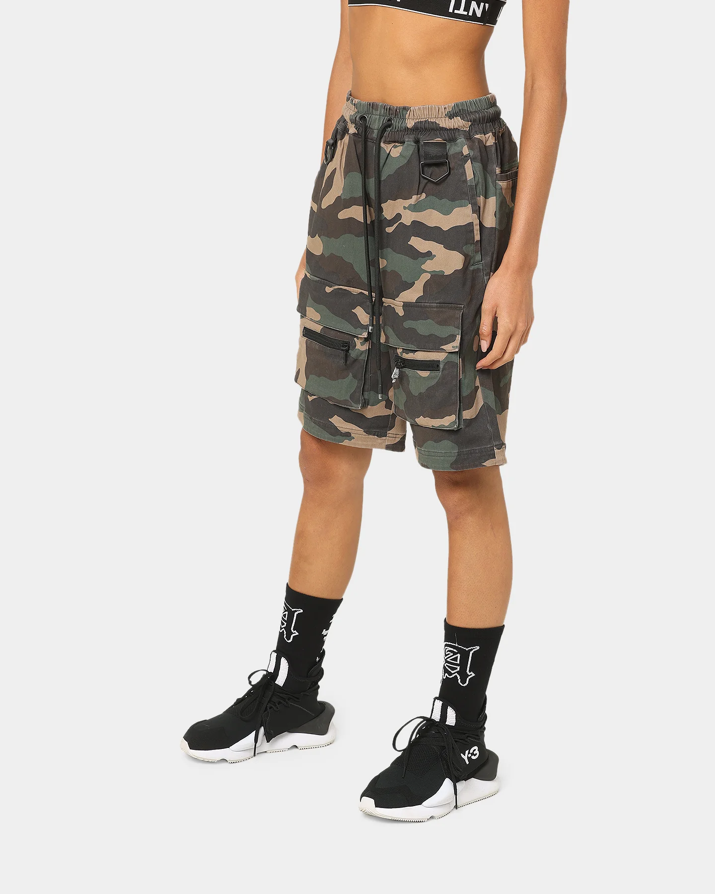The Anti Order Centurion Cargo Shorts Woodland Camo