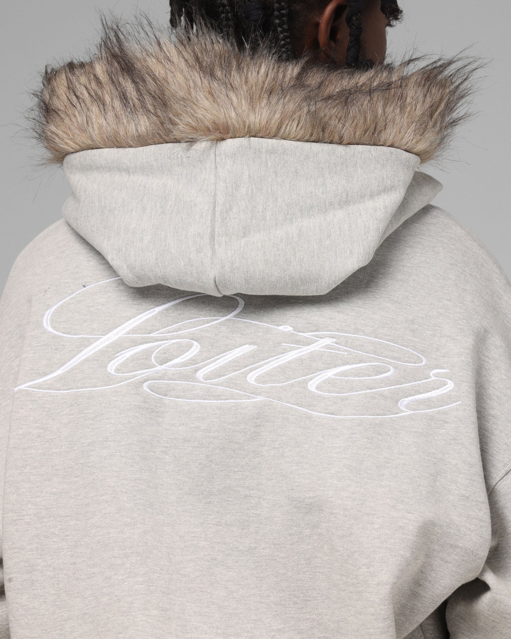 Loiter Purity Zip Hoodie Grey