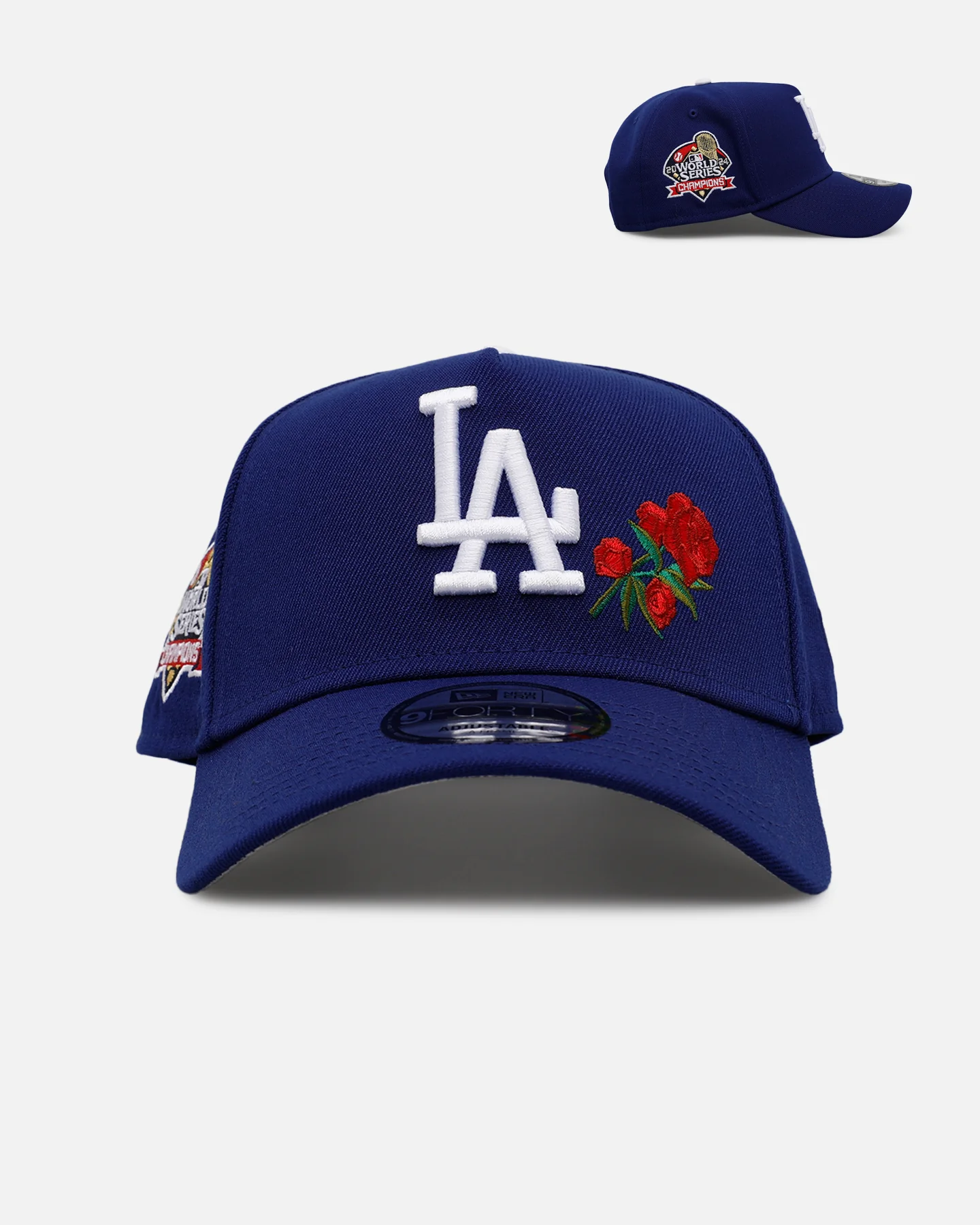 New Era Los Angeles Dodgers 'Official Team Color Rose' 9FORTY A-Frame Snapback Official Team Color