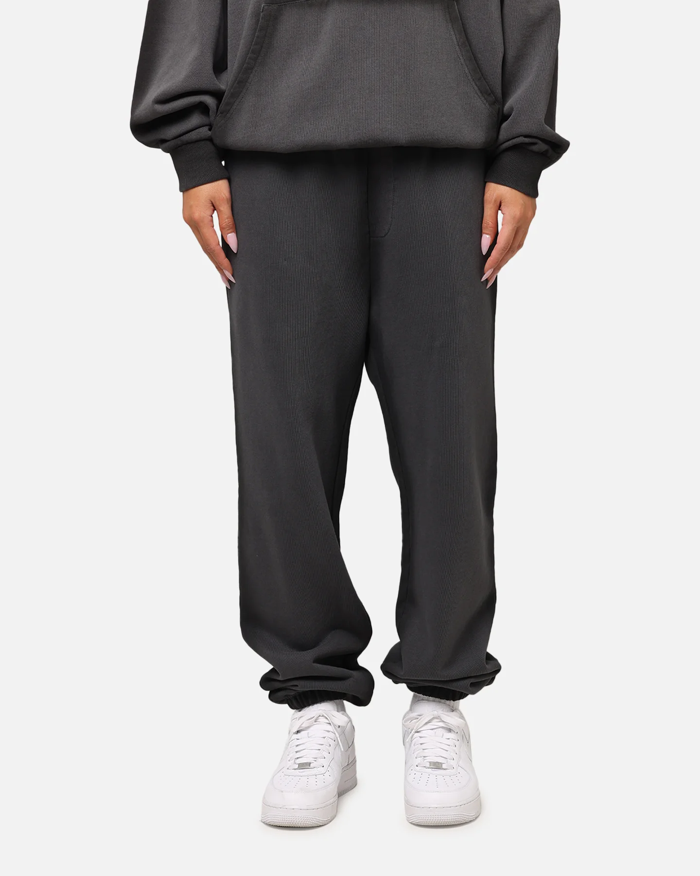 Saint Morta Contrast Wash Sweatpants Washed Black
