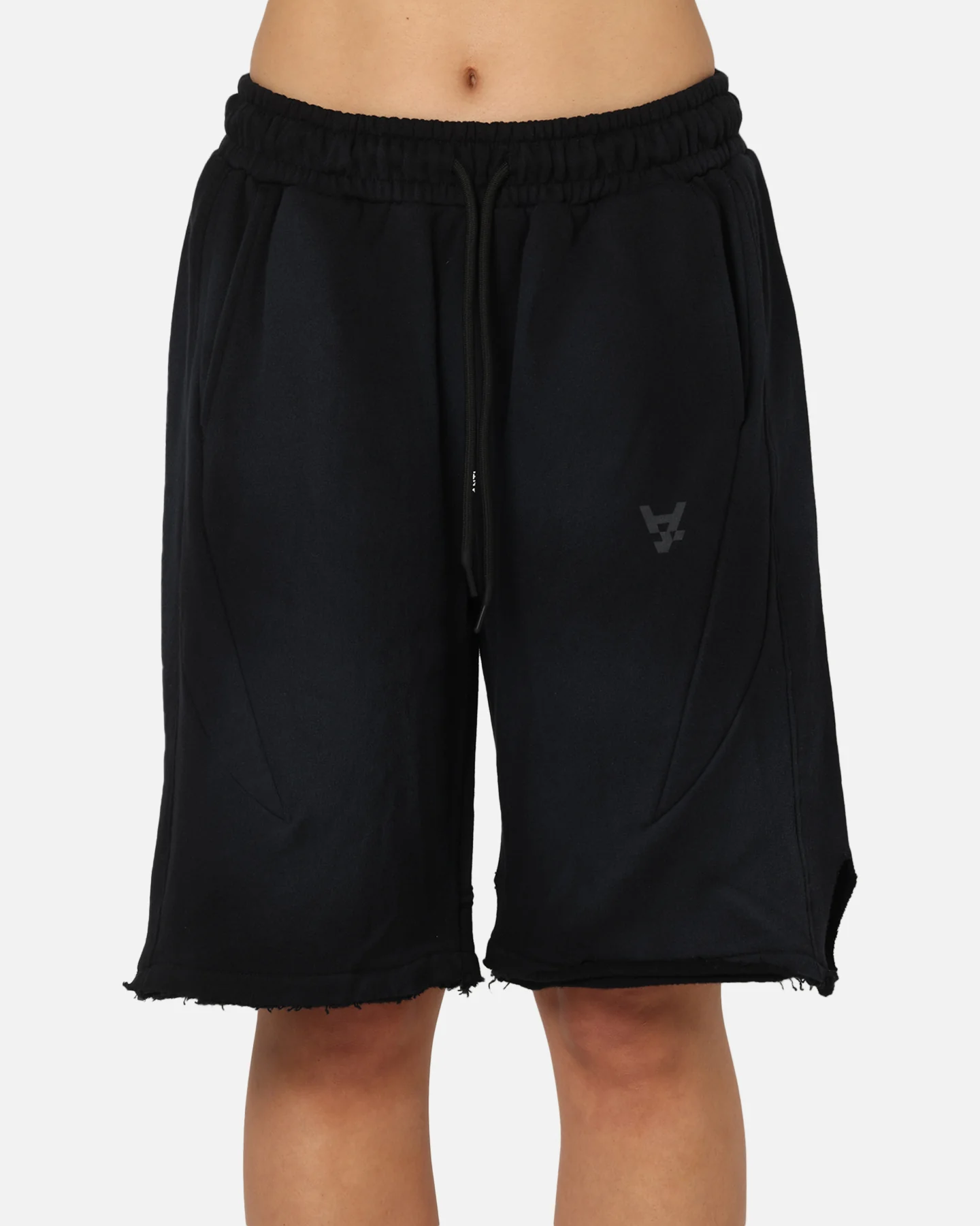 The Anti Order Apocalypse Sweat Shorts Sunfade Black