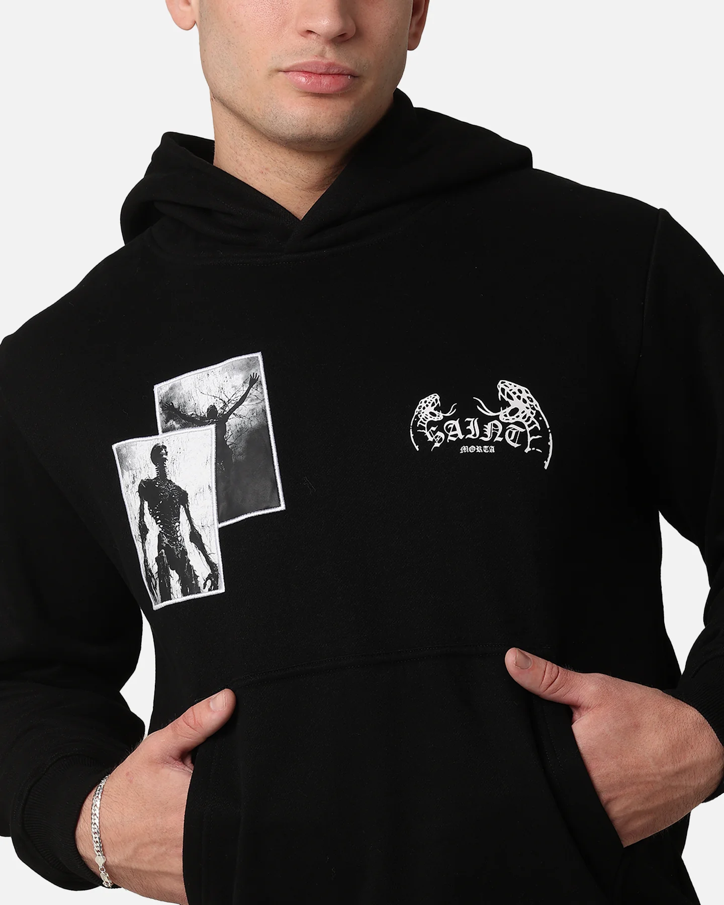 Saint Morta Apocalypse Hoodie Black