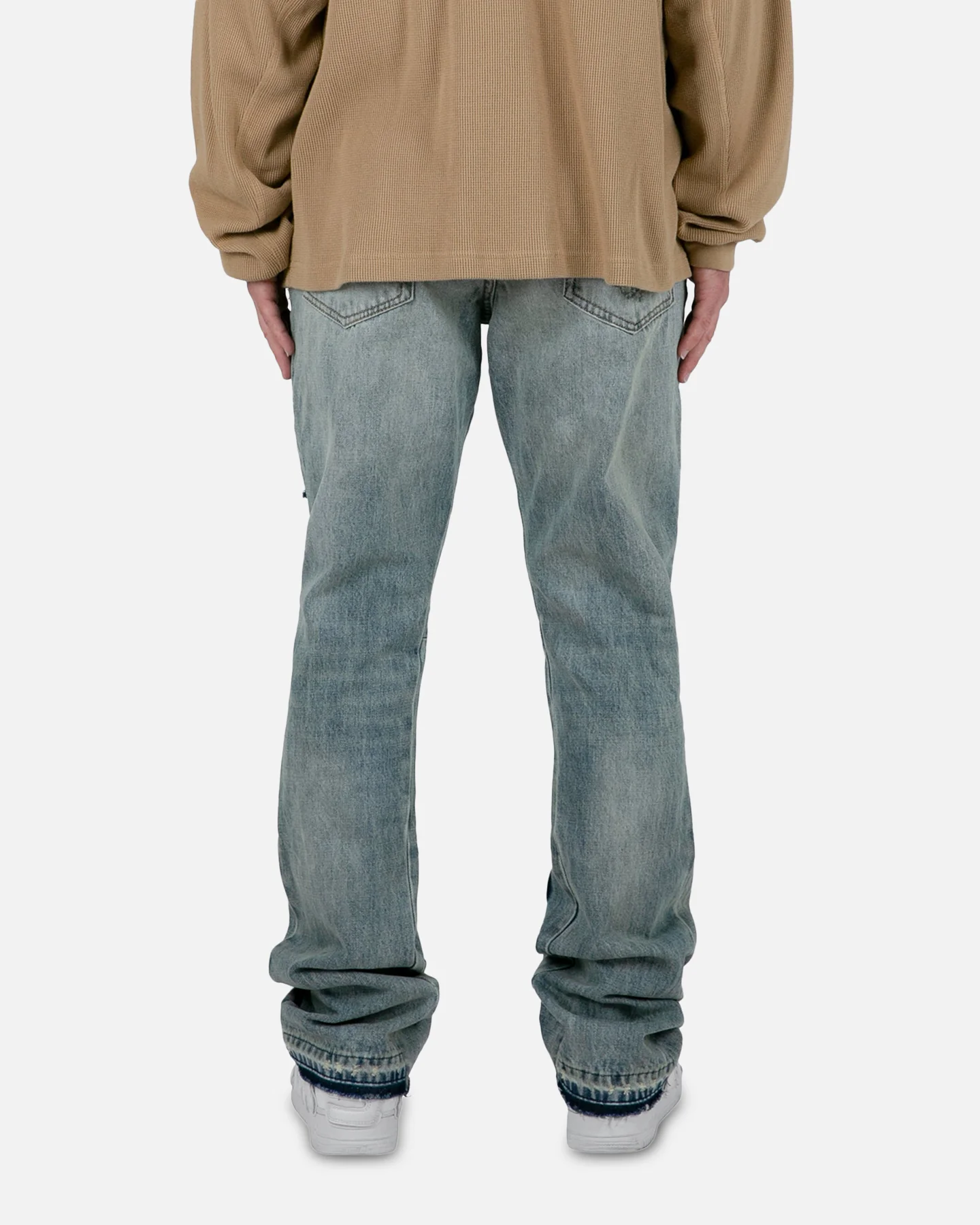 MNML B469 Flare Denim Jeans Blue