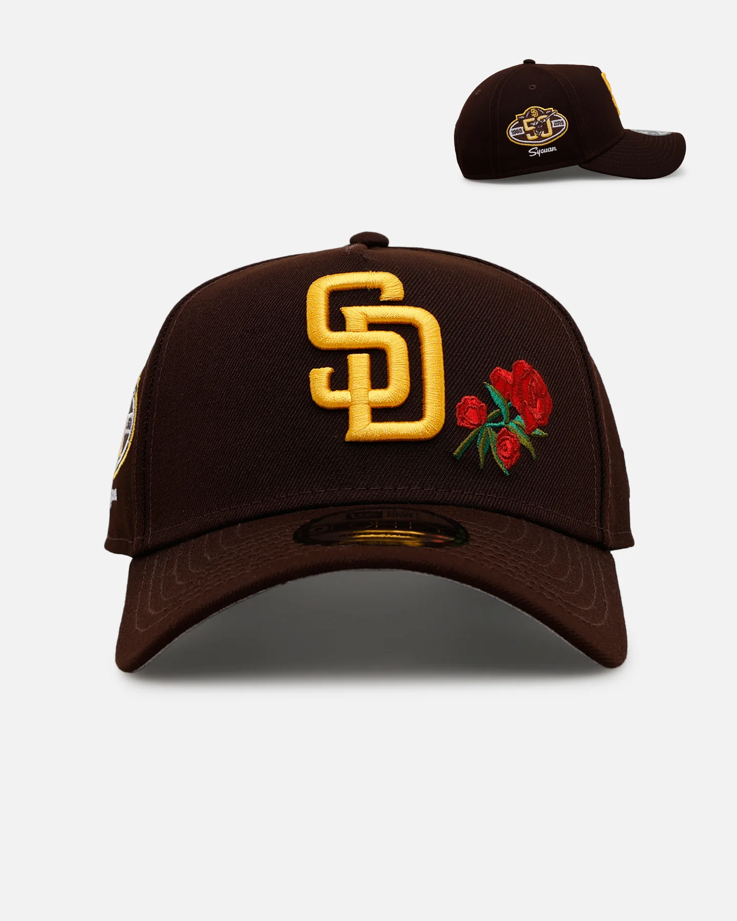 New Era San Diego Padres 'Official Team Color Rose' 9FORTY A-Frame Snapback Official Team Color