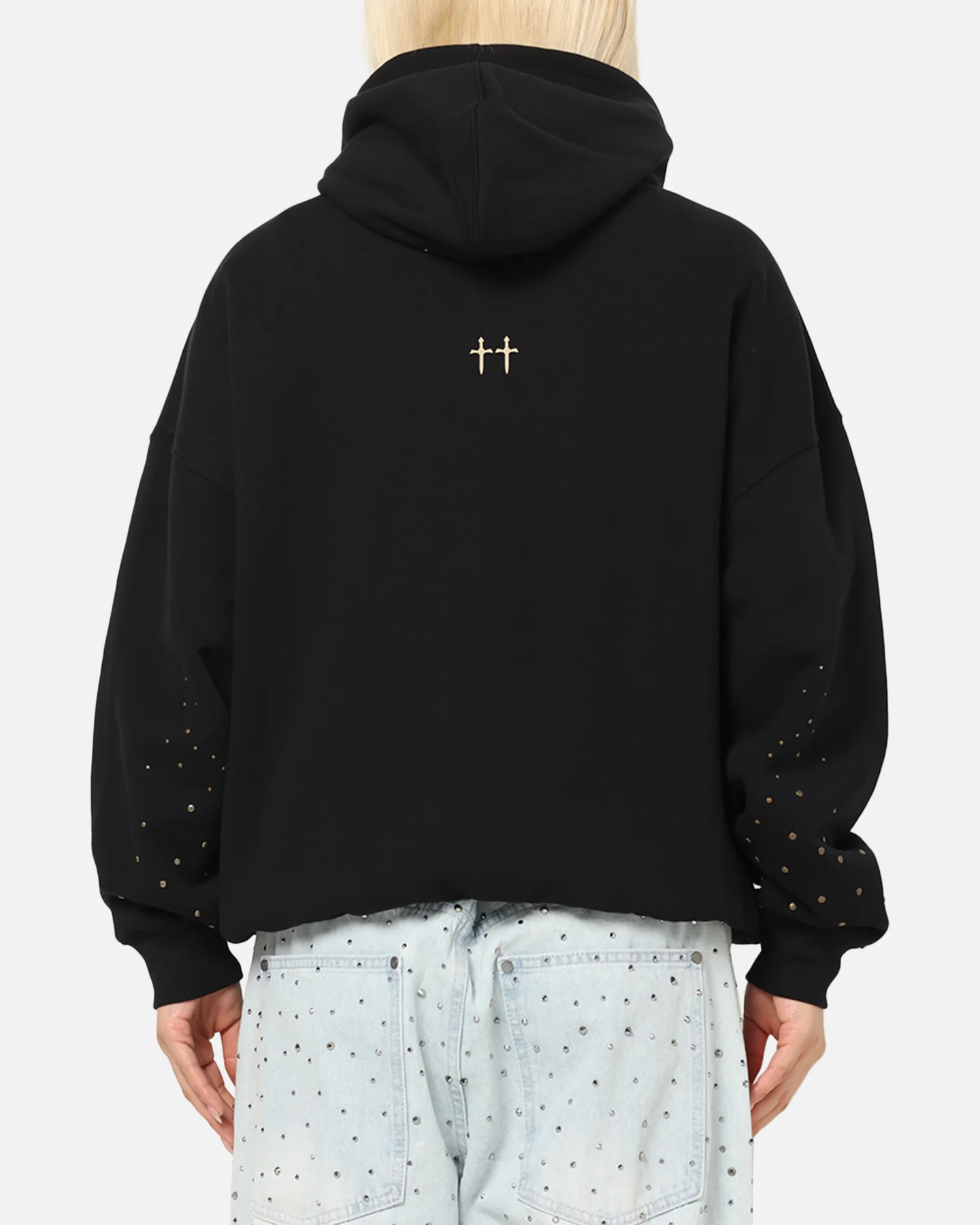 Saint Morta Rodeo Drive Boxy Hoodie Black