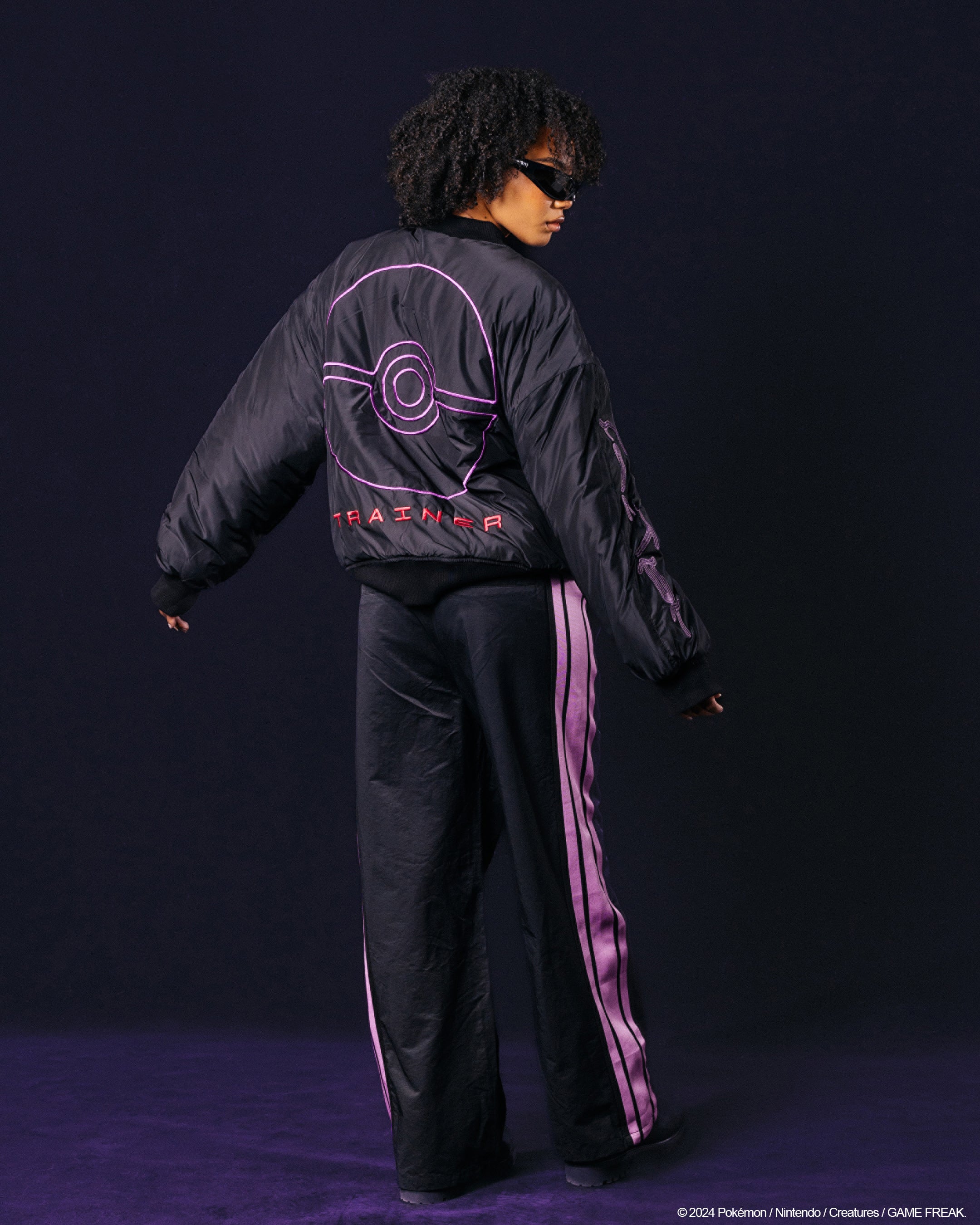 Pokémon By Loiter Master Ball Bomber Jacket Black