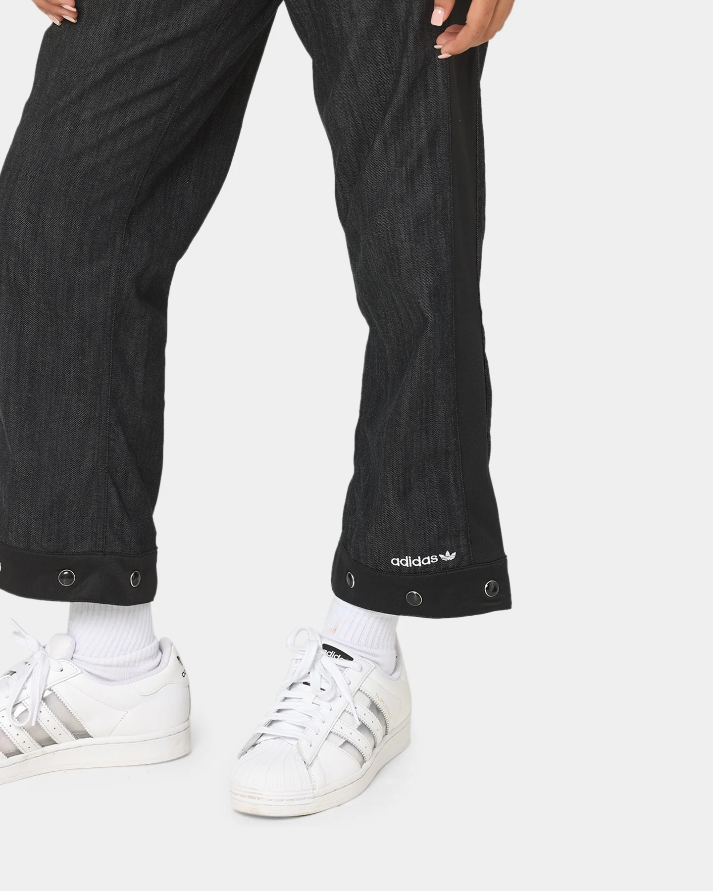 Adidas Women's Twill Track Pants Black