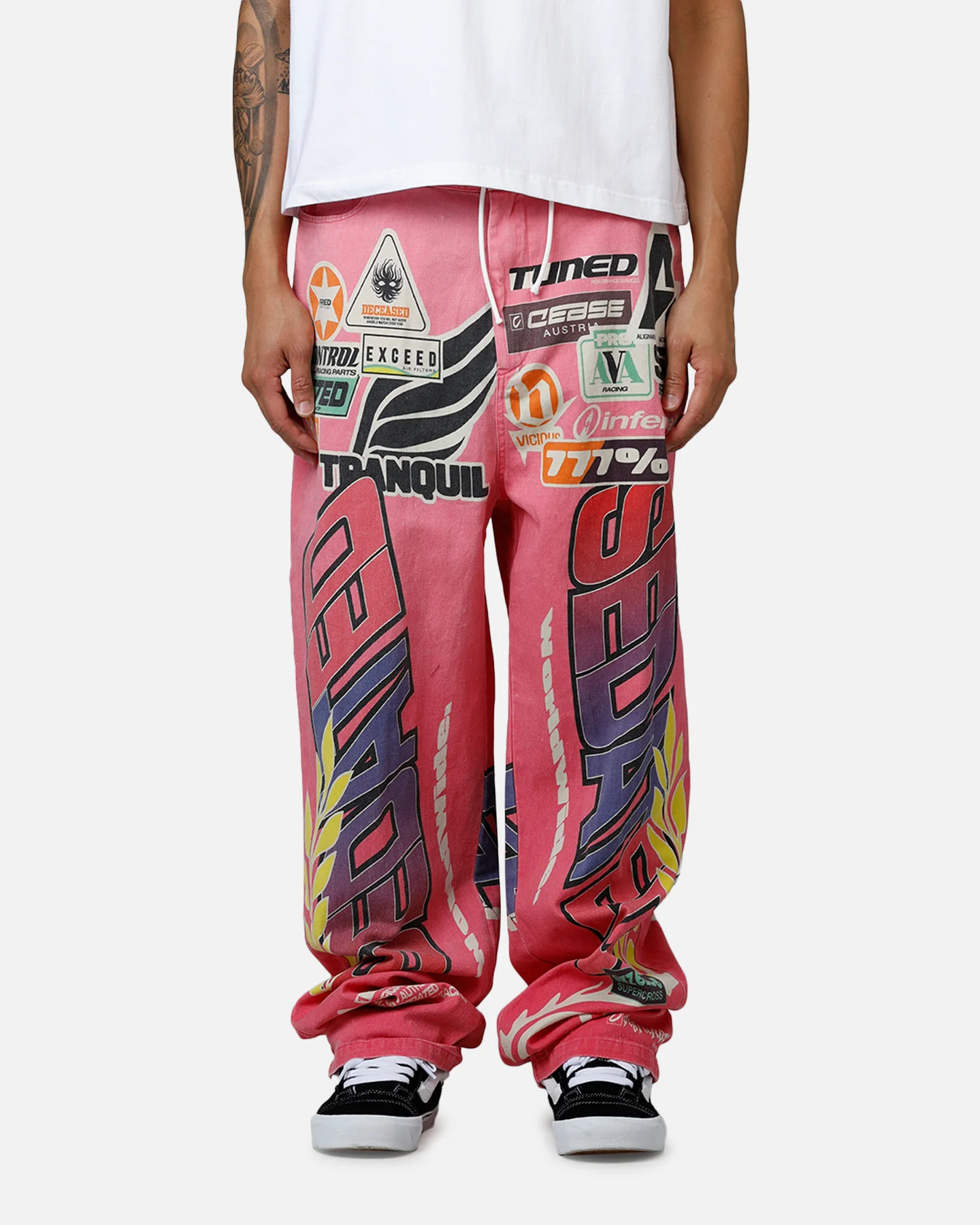 MNML Ultra Baggy Sedated MX Pant Pink